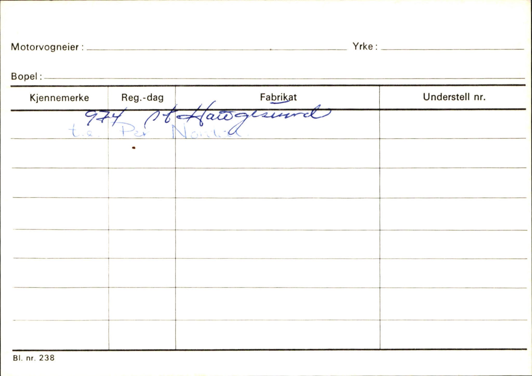 Statens vegvesen, Sogn og Fjordane vegkontor, SAB/A-5301/4/F/L0131: Eigarregister Høyanger P-Å. Stryn S-Å, 1945-1975, p. 1124