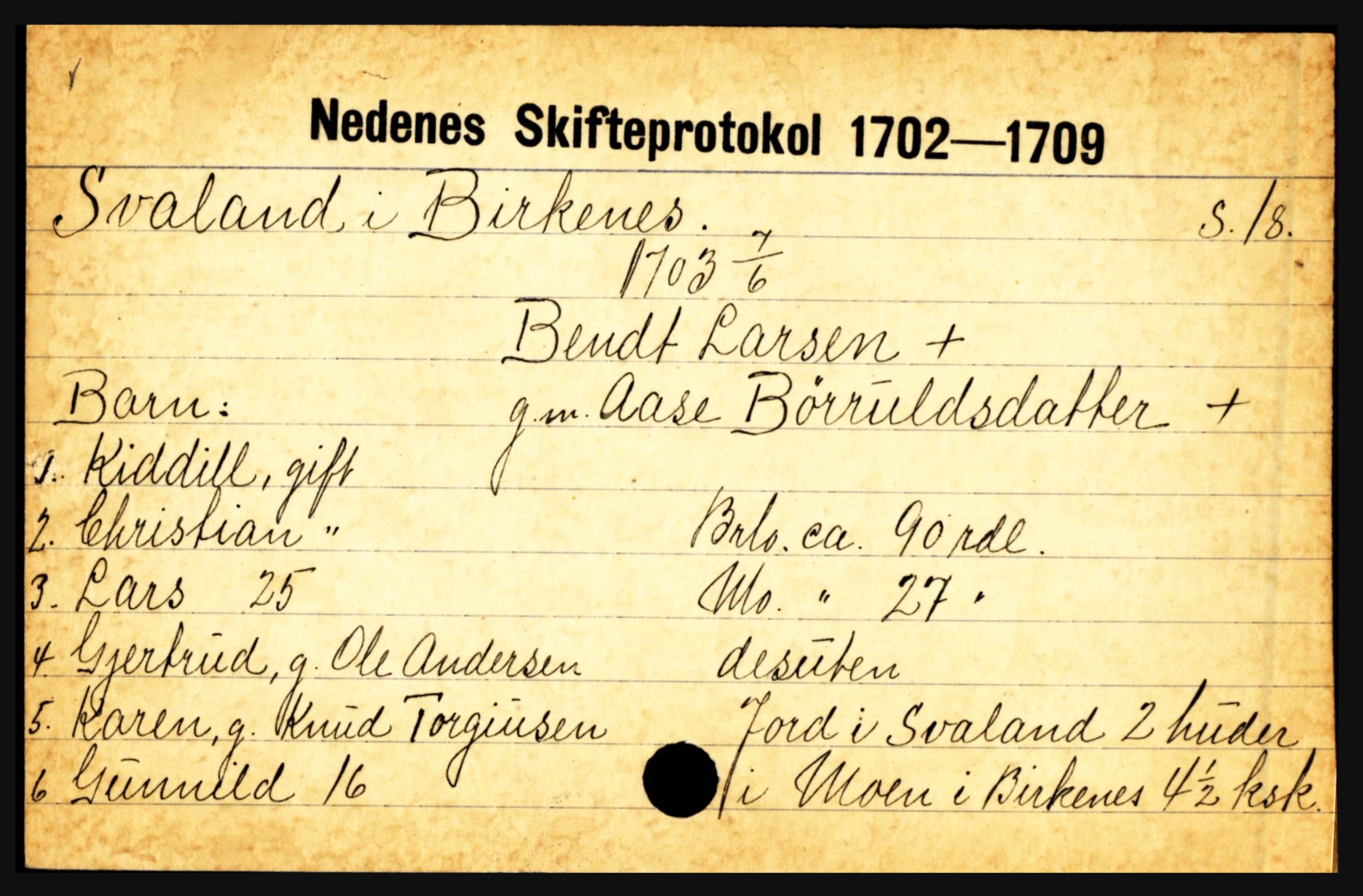 Nedenes sorenskriveri før 1824, AV/SAK-1221-0007/H, p. 29337