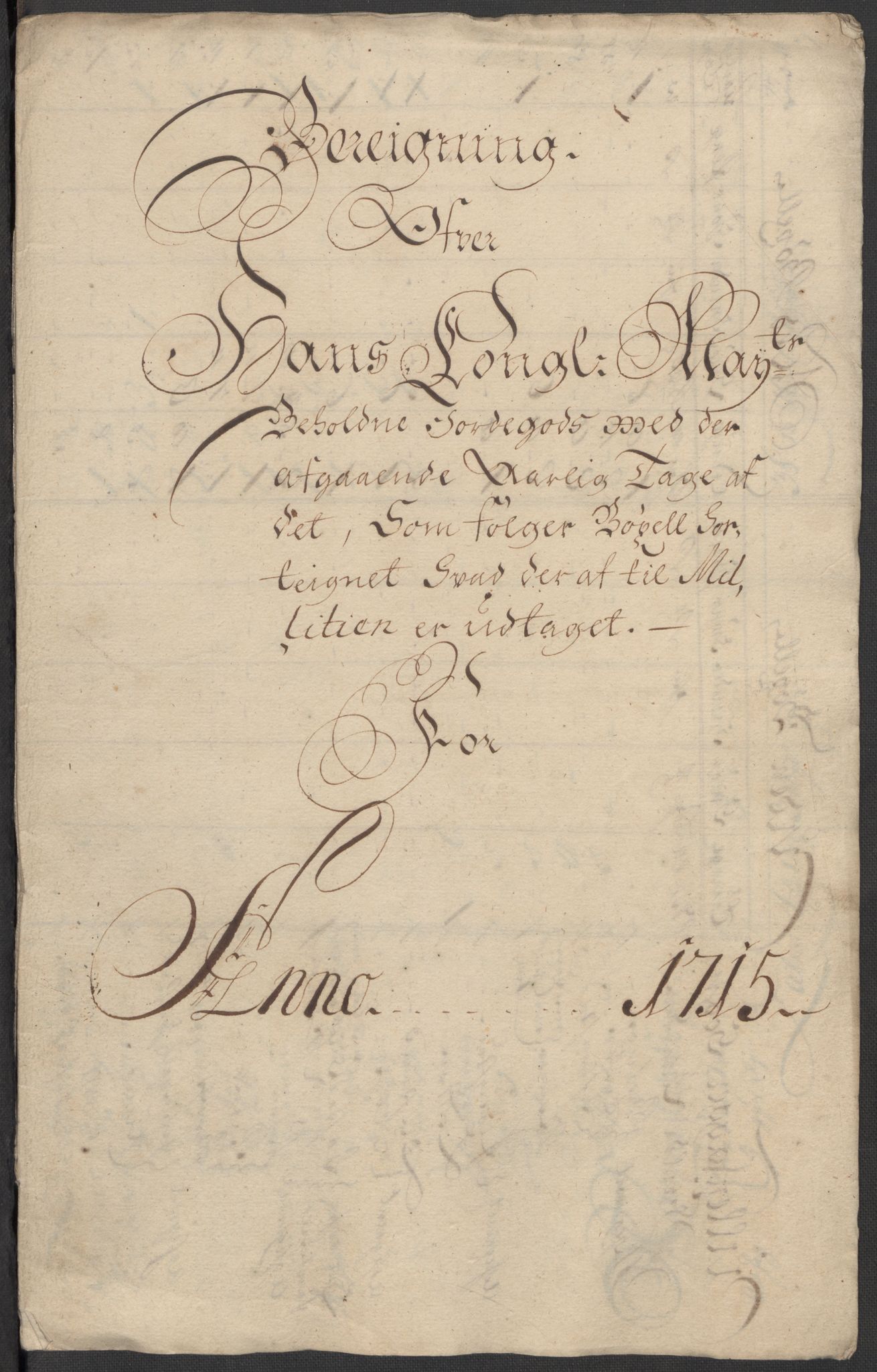 Rentekammeret inntil 1814, Reviderte regnskaper, Fogderegnskap, RA/EA-4092/R12/L0724: Fogderegnskap Øvre Romerike, 1715, p. 154