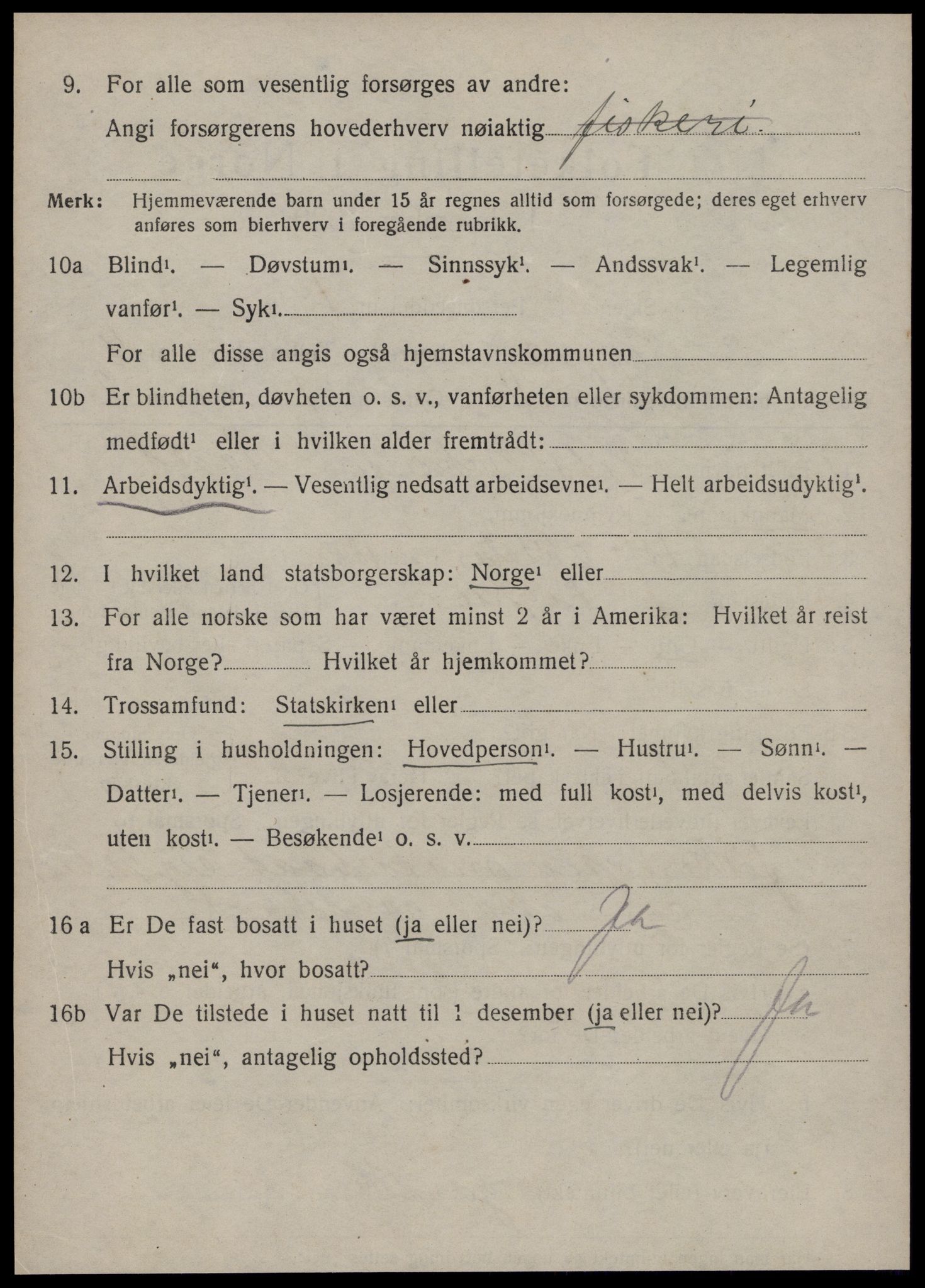 SAT, 1920 census for Vigra, 1920, p. 1979