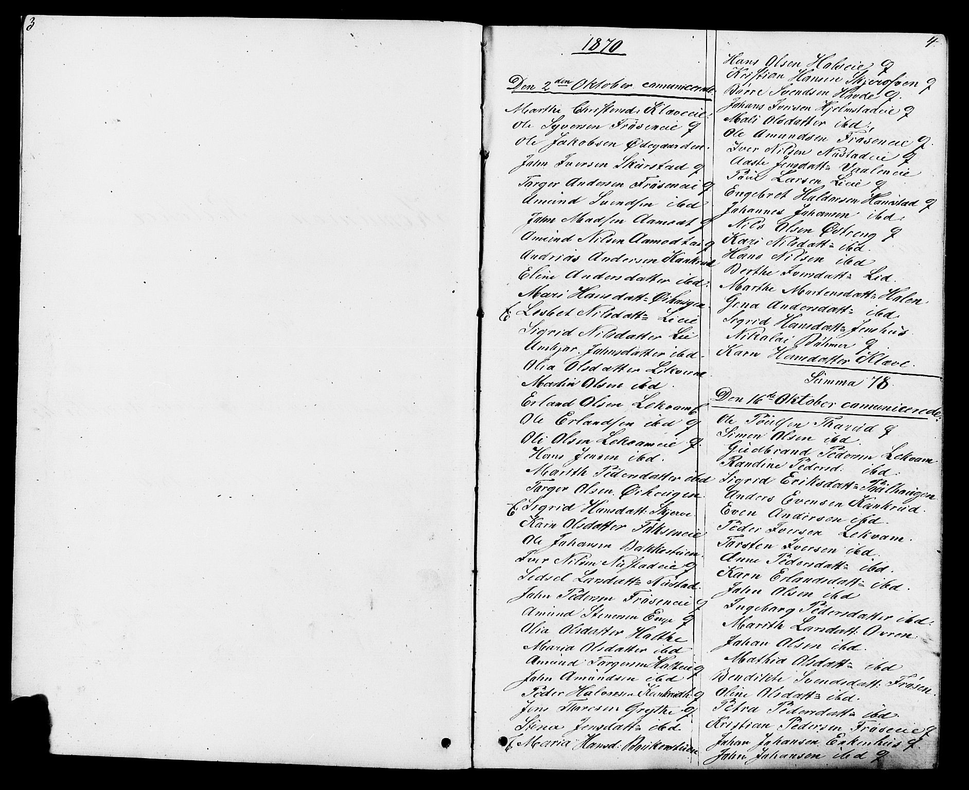 Østre Gausdal prestekontor, SAH/PREST-092/H/Ha/Hab/L0001: Parish register (copy) no. 1, 1863-1893, p. 3-4