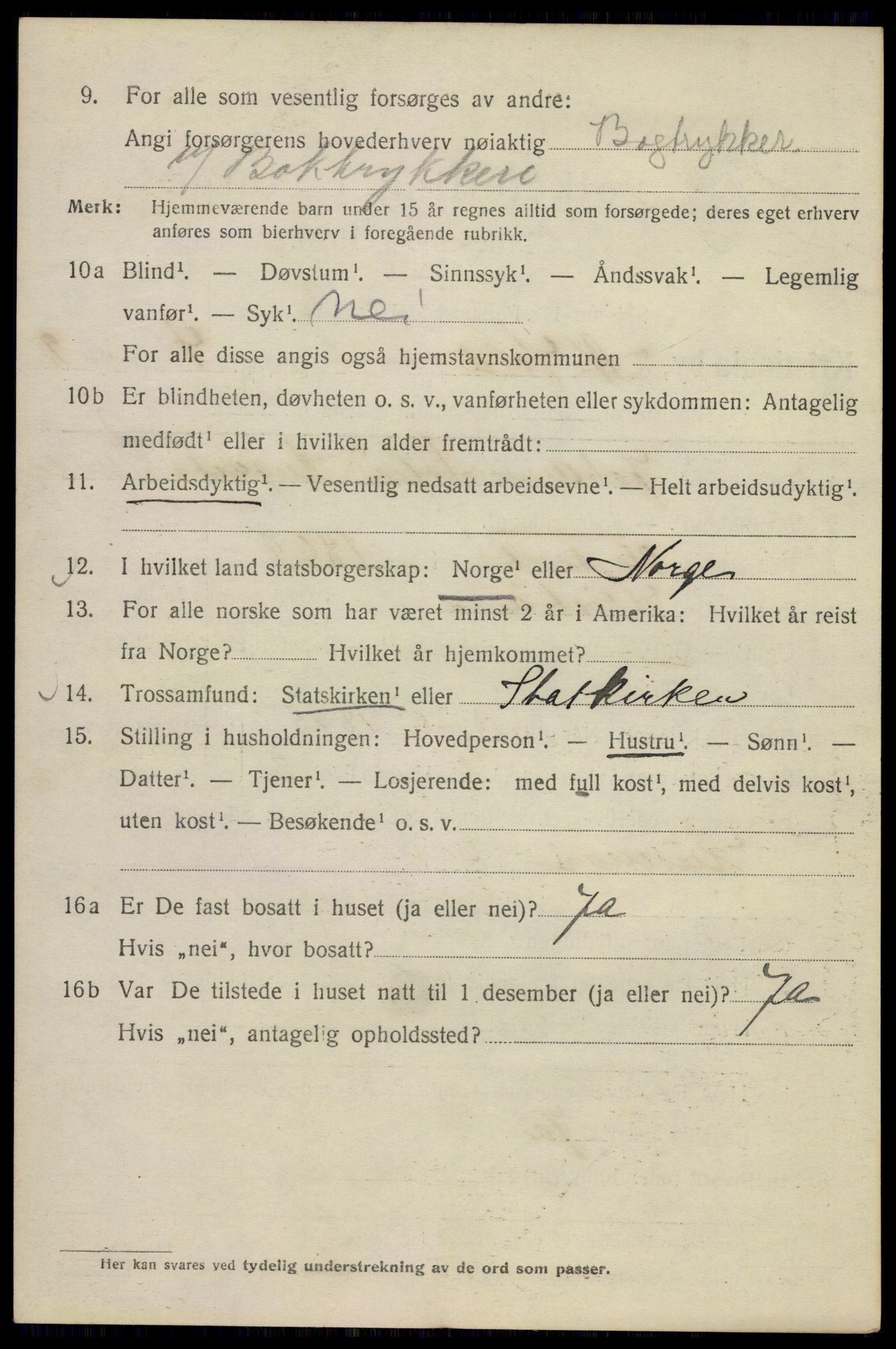 SAO, 1920 census for Kristiania, 1920, p. 410644