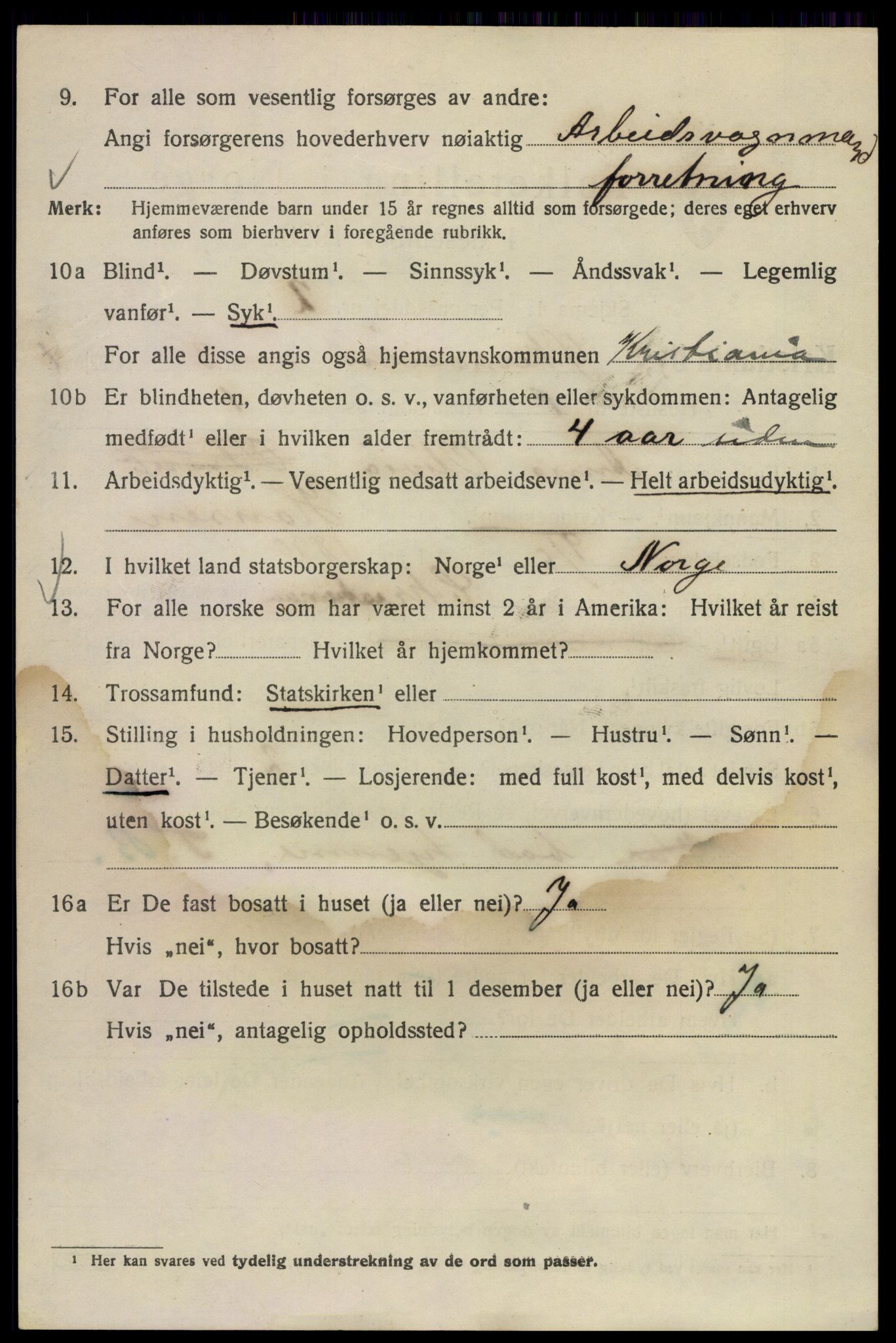 SAO, 1920 census for Kristiania, 1920, p. 654774