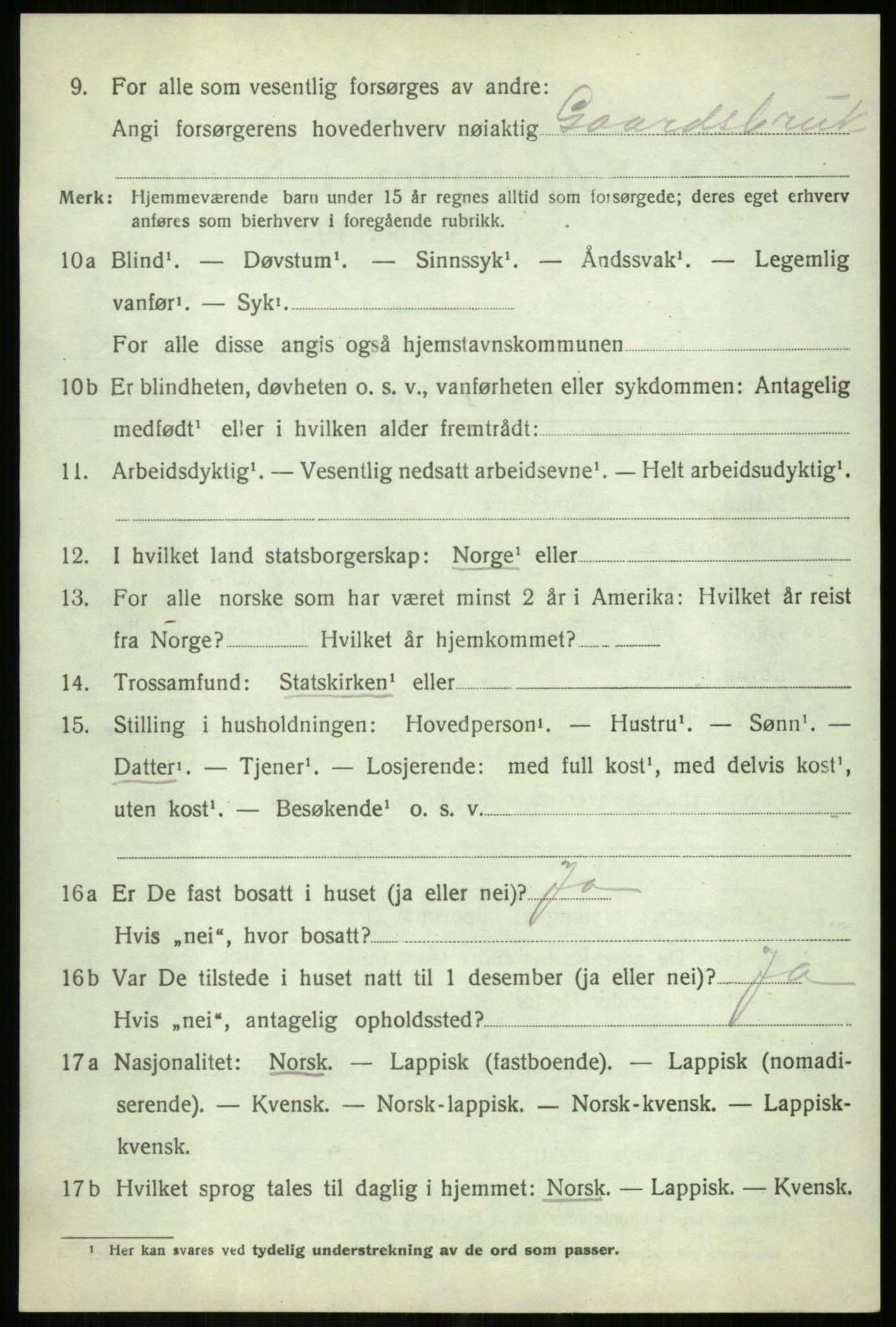 SATØ, 1920 census for Målselv, 1920, p. 8622