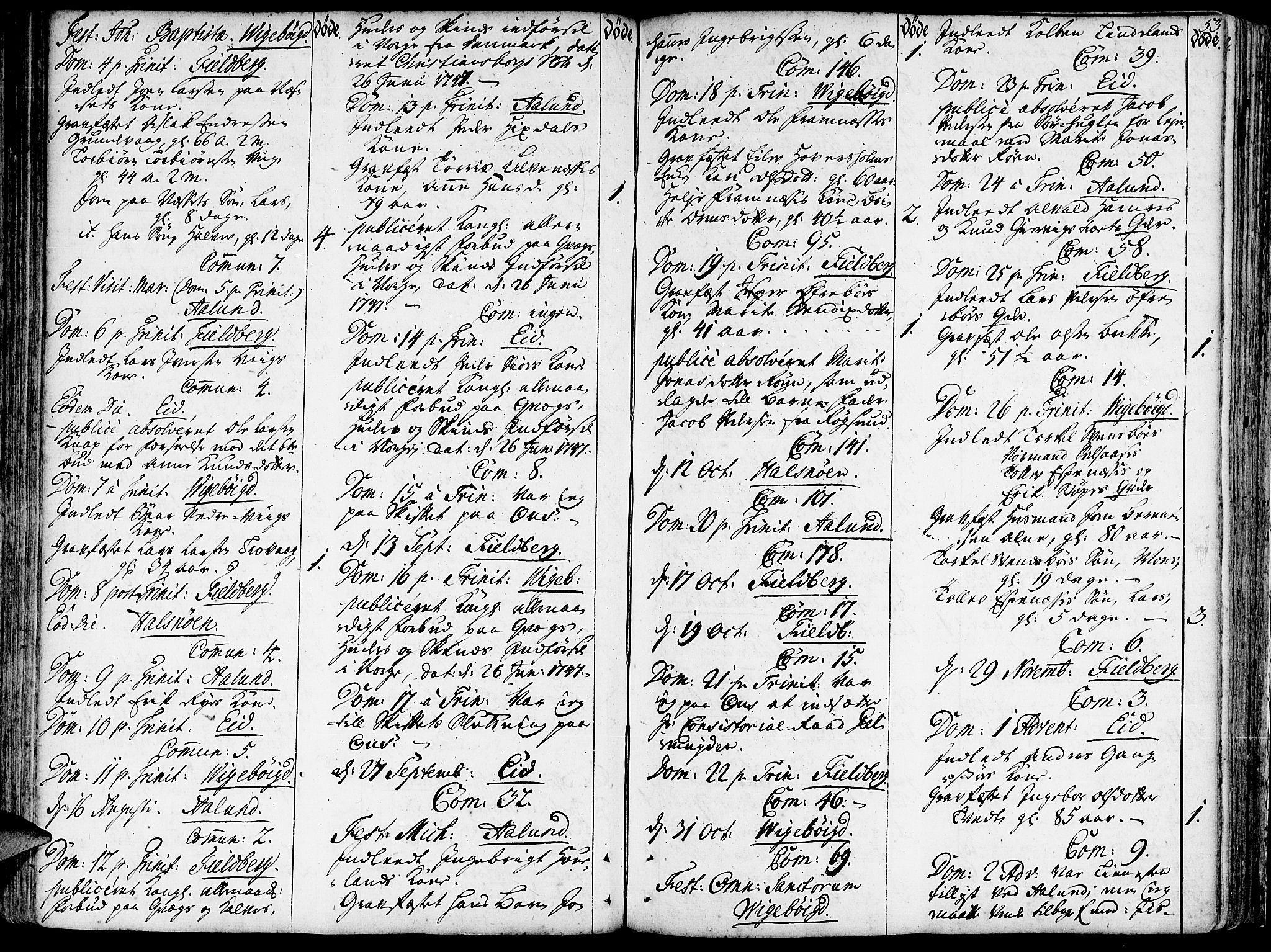 Fjelberg sokneprestembete, SAB/A-75201/H/Haa: Parish register (official) no. A 1, 1739-1759, p. 53