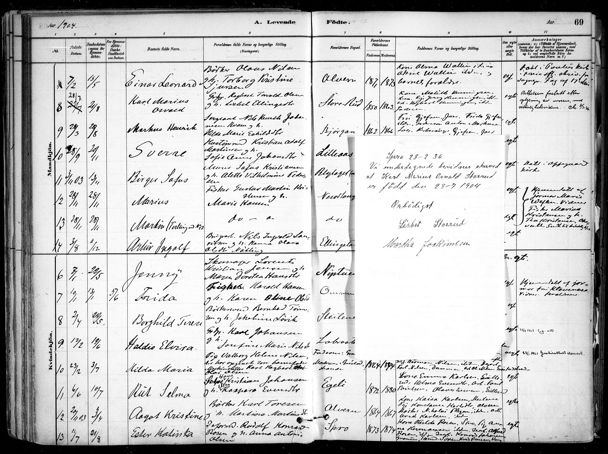 Nesodden prestekontor Kirkebøker, SAO/A-10013/F/Fa/L0009: Parish register (official) no. I 9, 1880-1915