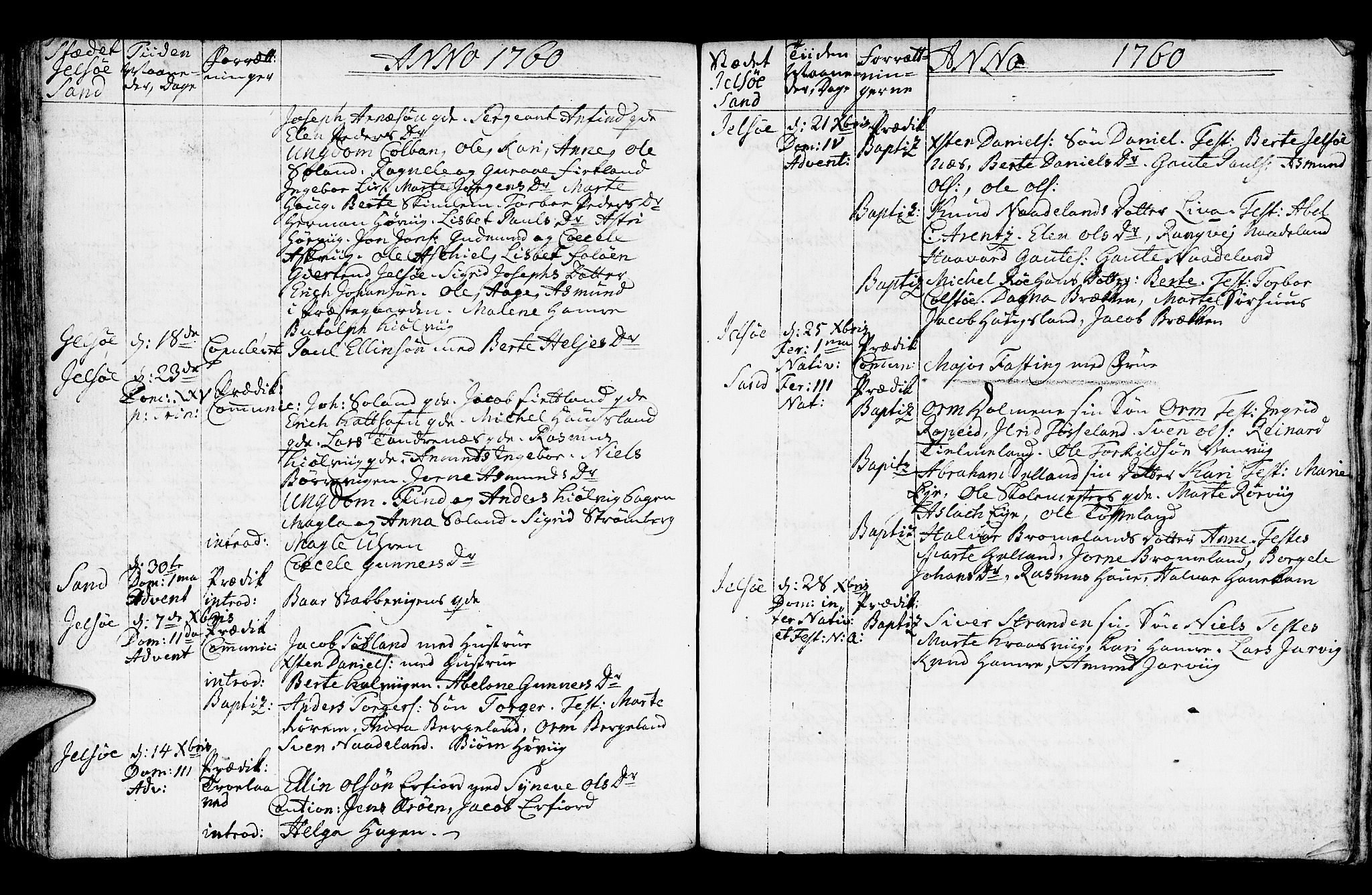 Jelsa sokneprestkontor, AV/SAST-A-101842/01/IV: Parish register (official) no. A 2, 1753-1767