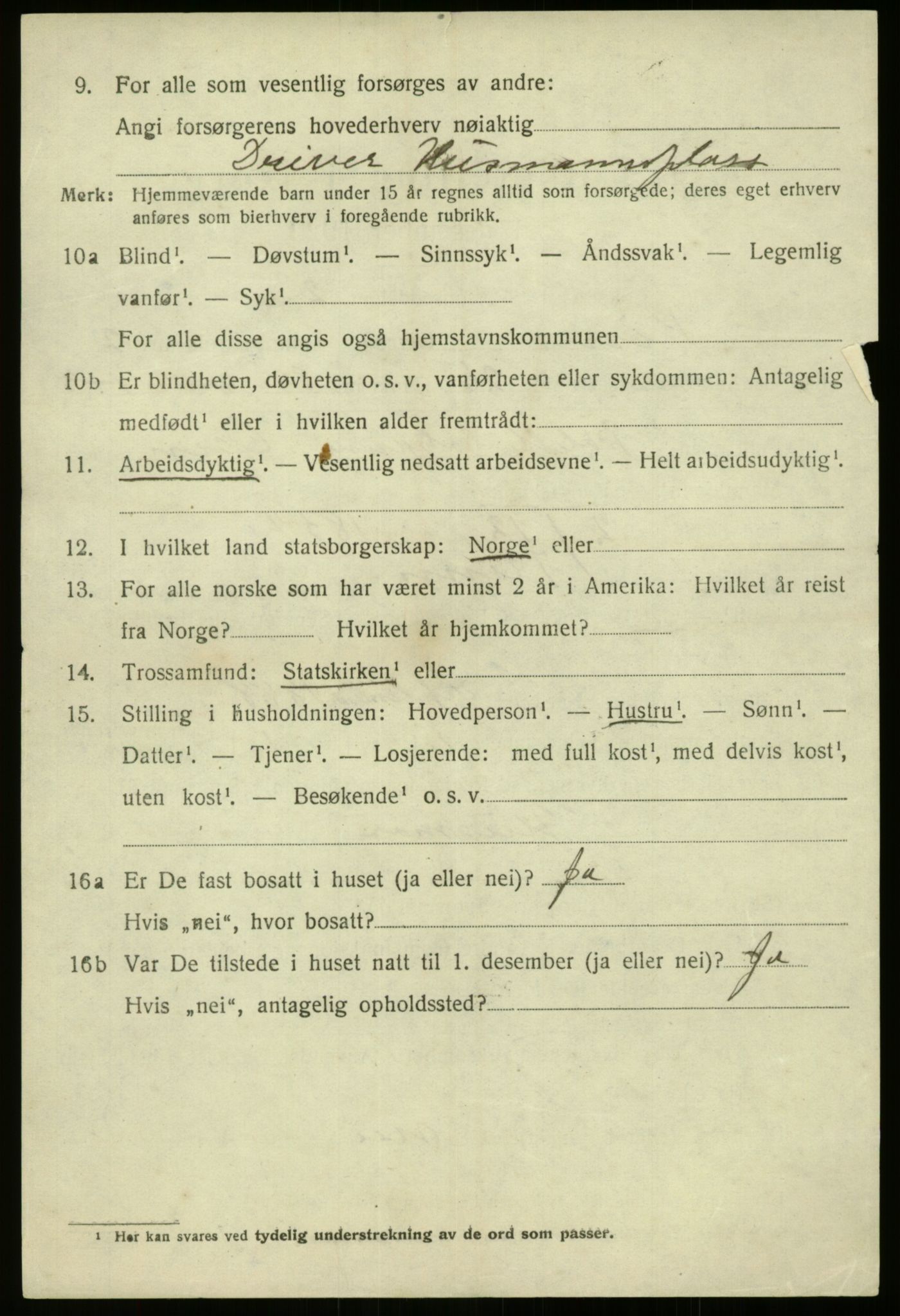 SAB, 1920 census for Kinn, 1920, p. 10638