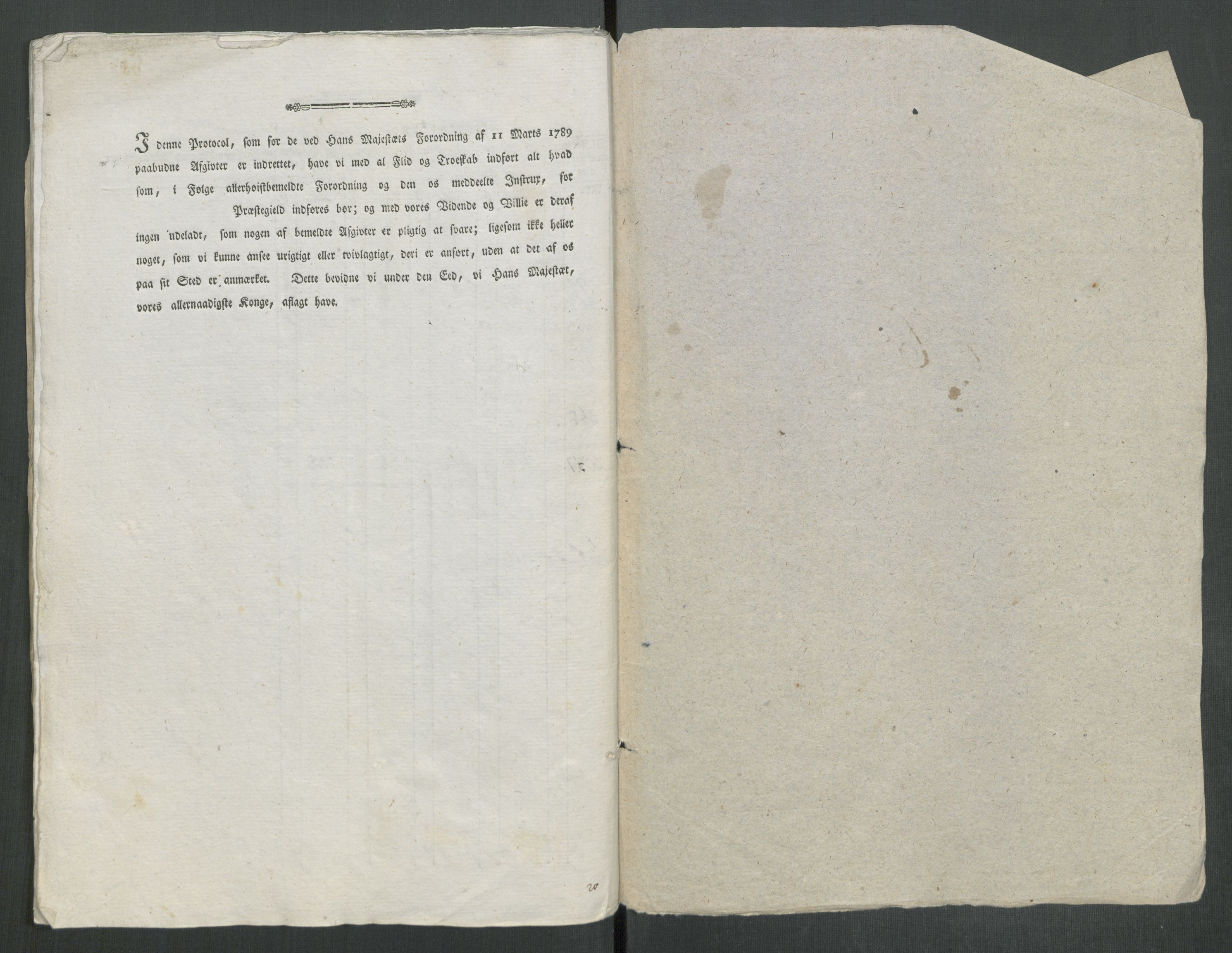 Rentekammeret inntil 1814, Reviderte regnskaper, Mindre regnskaper, AV/RA-EA-4068/Rf/Rfe/L0028: Nedre Romerike fogderi. Nedre Telemark og Bamle fogderi, Nordhordland og Voss fogderi, 1789, p. 344