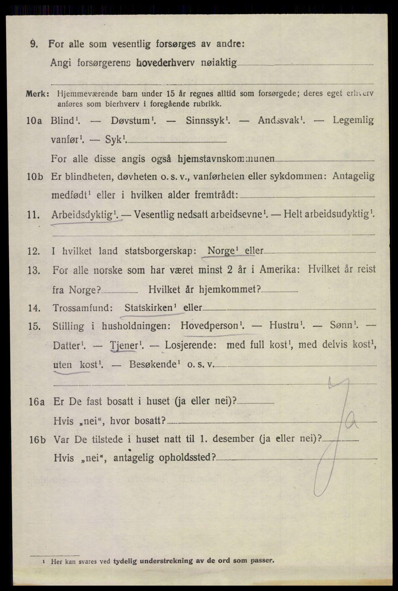 SAKO, 1920 census for Borre, 1920, p. 6083