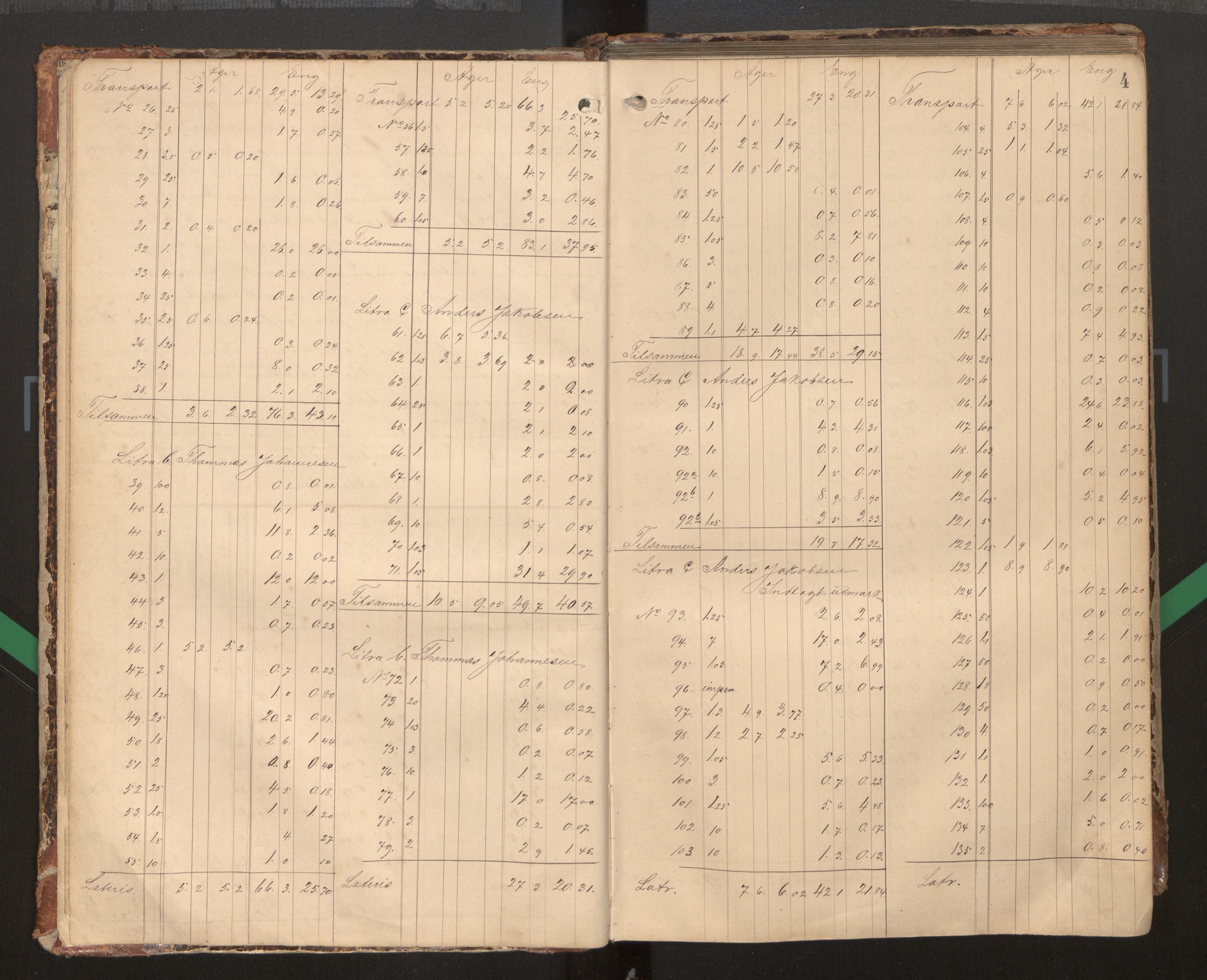 Hordaland jordskiftedøme - I Nordhordland jordskiftedistrikt, AV/SAB-A-6801/A/Aa/L0014: Forhandlingsprotokoll, 1893-1897, p. 3b-4a