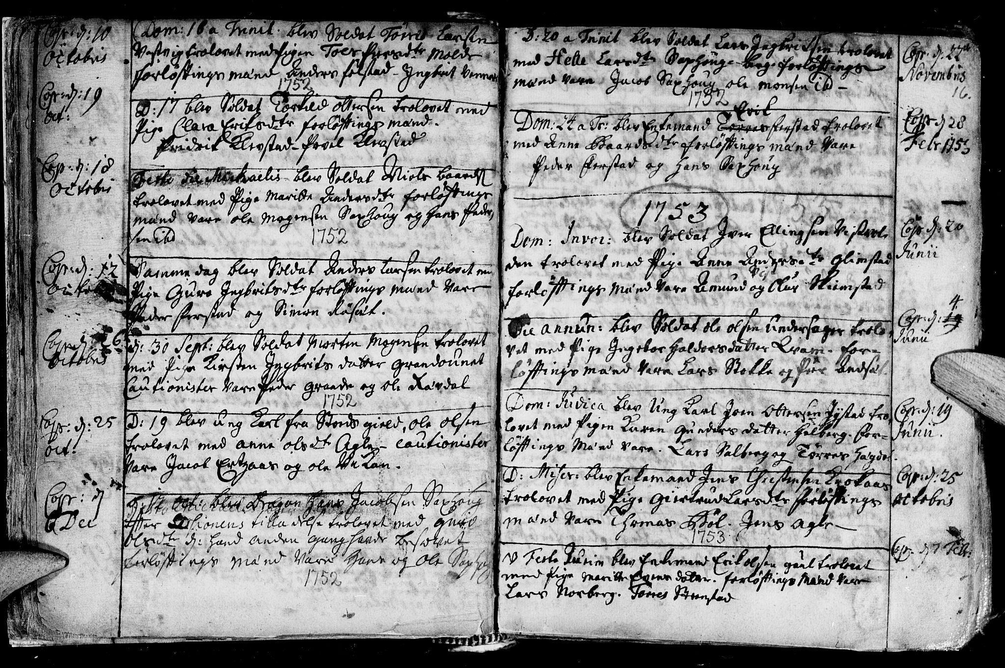 Ministerialprotokoller, klokkerbøker og fødselsregistre - Nord-Trøndelag, SAT/A-1458/730/L0272: Parish register (official) no. 730A01, 1733-1764, p. 16