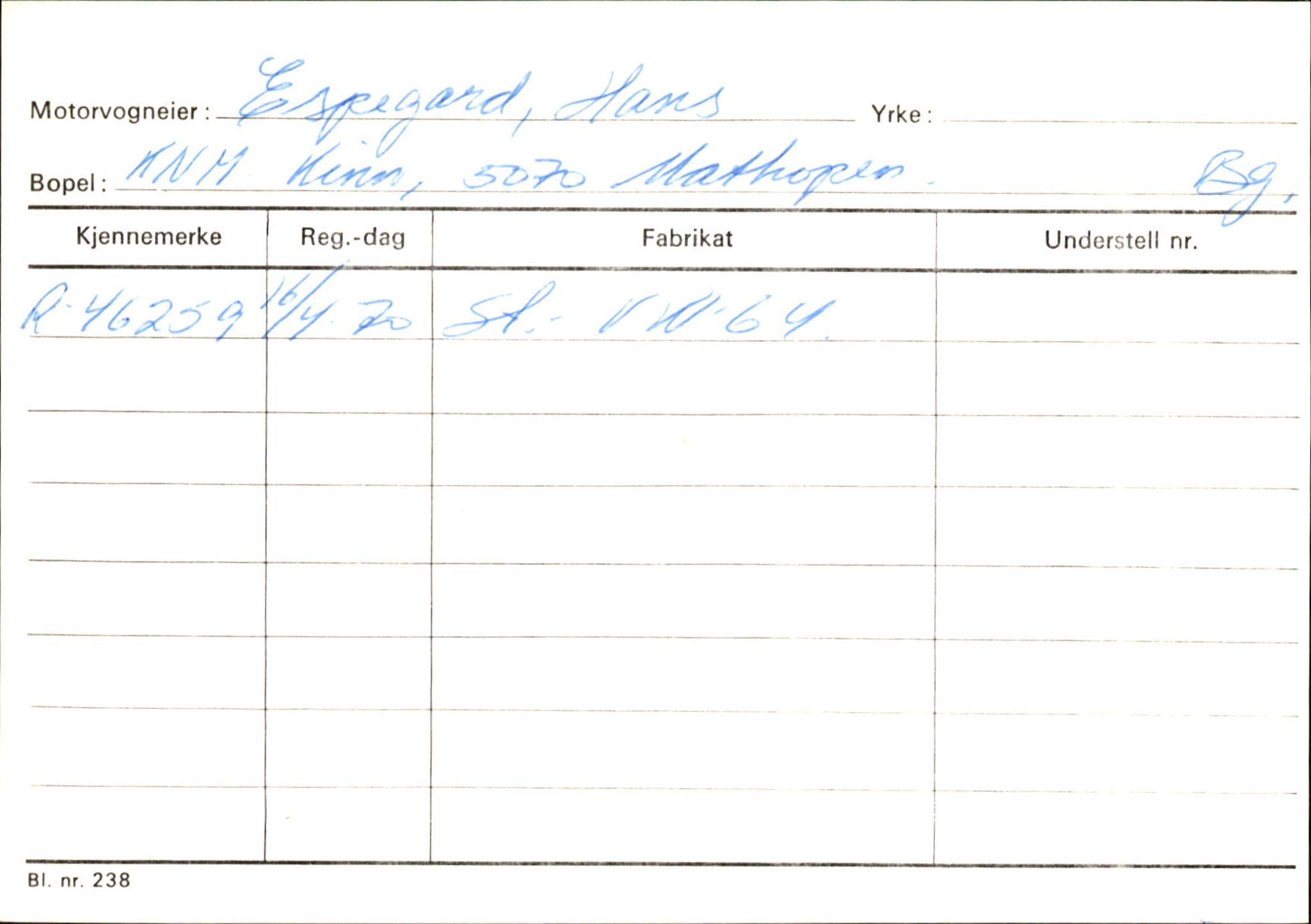 Statens vegvesen, Hordaland vegkontor, AV/SAB-A-5201/2/Ha/L0012: R-eierkort E-F, 1920-1971, p. 53