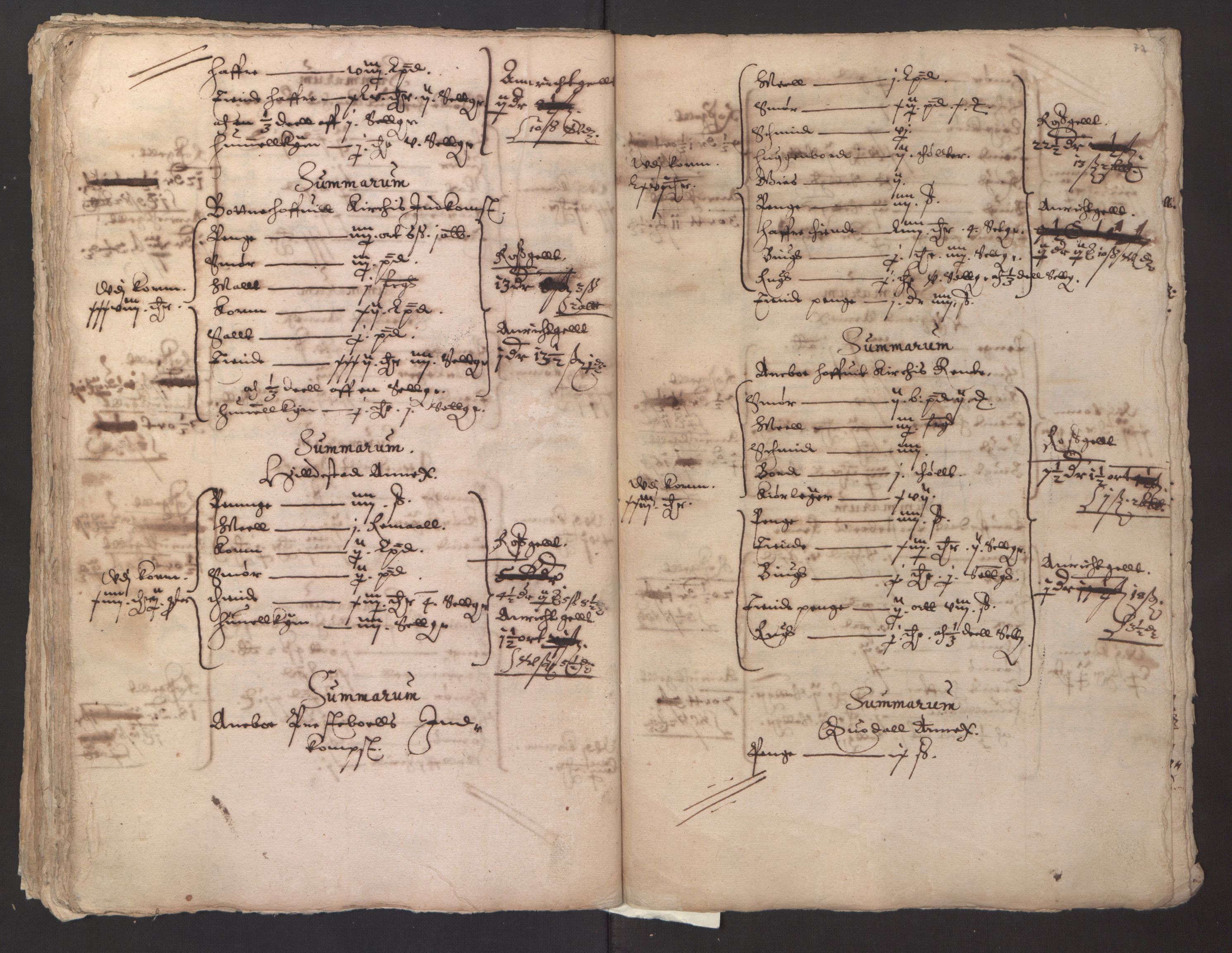 Stattholderembetet 1572-1771, AV/RA-EA-2870/Ek/L0014/0001: Jordebøker til utlikning av rosstjeneste 1624-1626: / Kirke- og prestebolsinntekter i Oslo og Hamar bispedømme, 1625-1626, p. 74