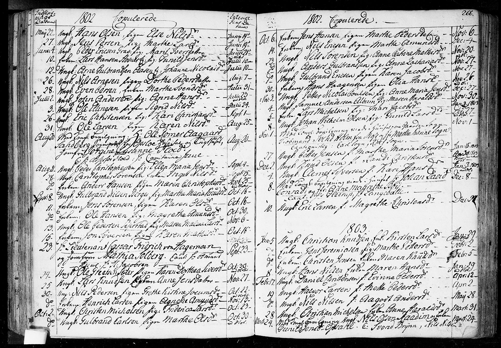 Aker prestekontor kirkebøker, SAO/A-10861/F/L0010: Parish register (official) no. 10, 1786-1809, p. 266