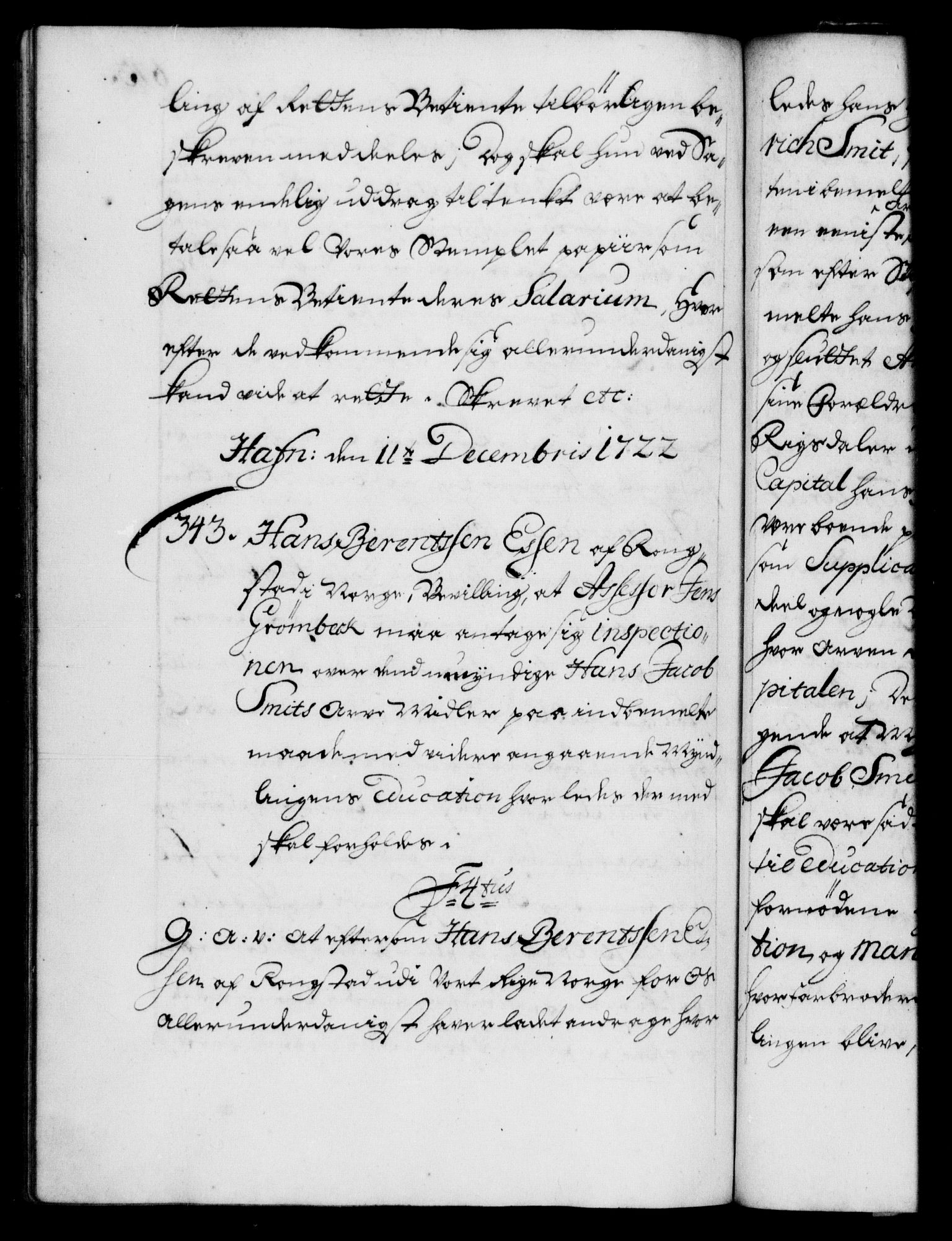 Danske Kanselli 1572-1799, RA/EA-3023/F/Fc/Fca/Fcaa/L0023: Norske registre, 1720-1722, p. 673b
