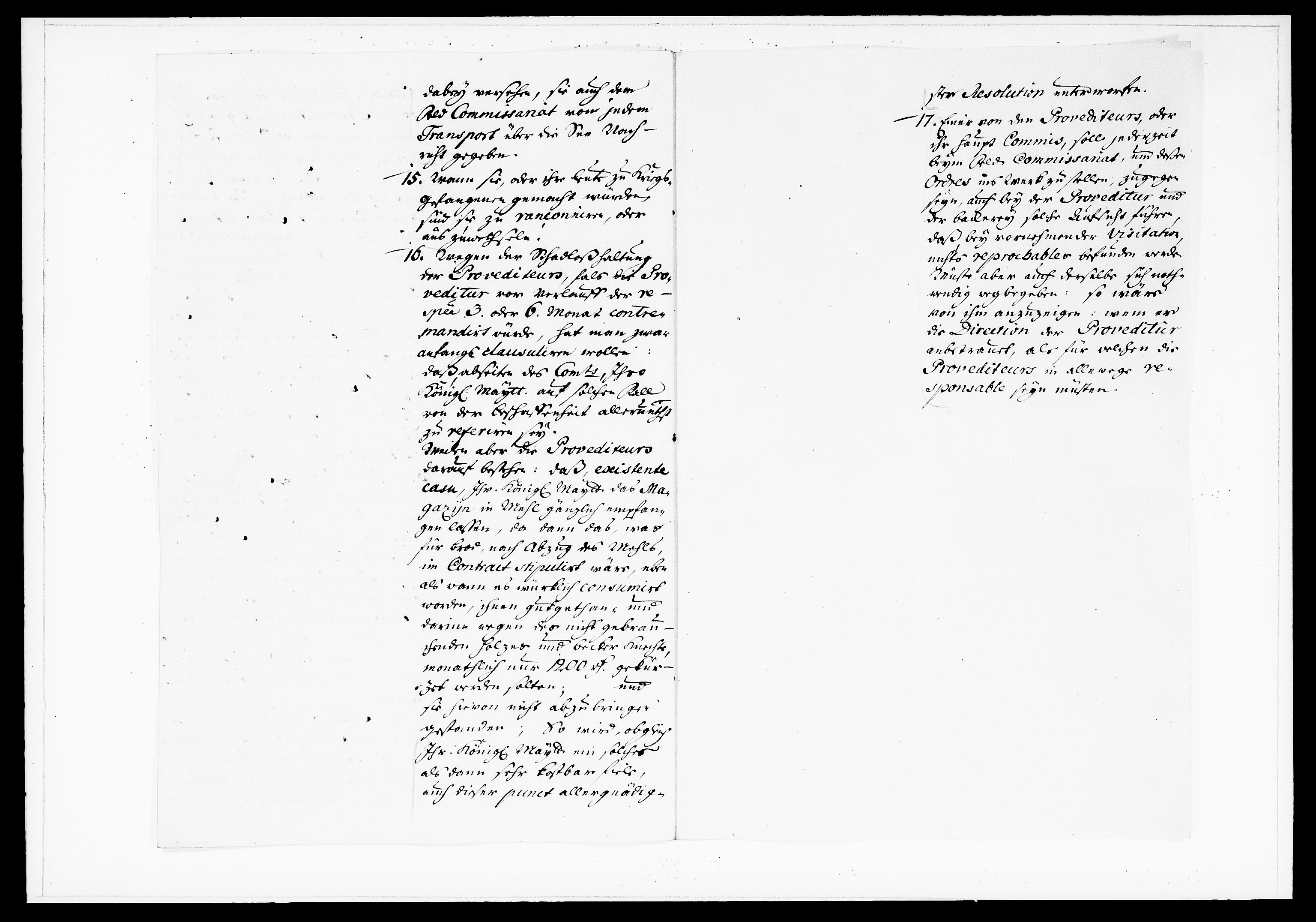 Krigskollegiet, Krigskancelliet, DRA/A-0006/-/1176-1181: Refererede sager, 1743, p. 381