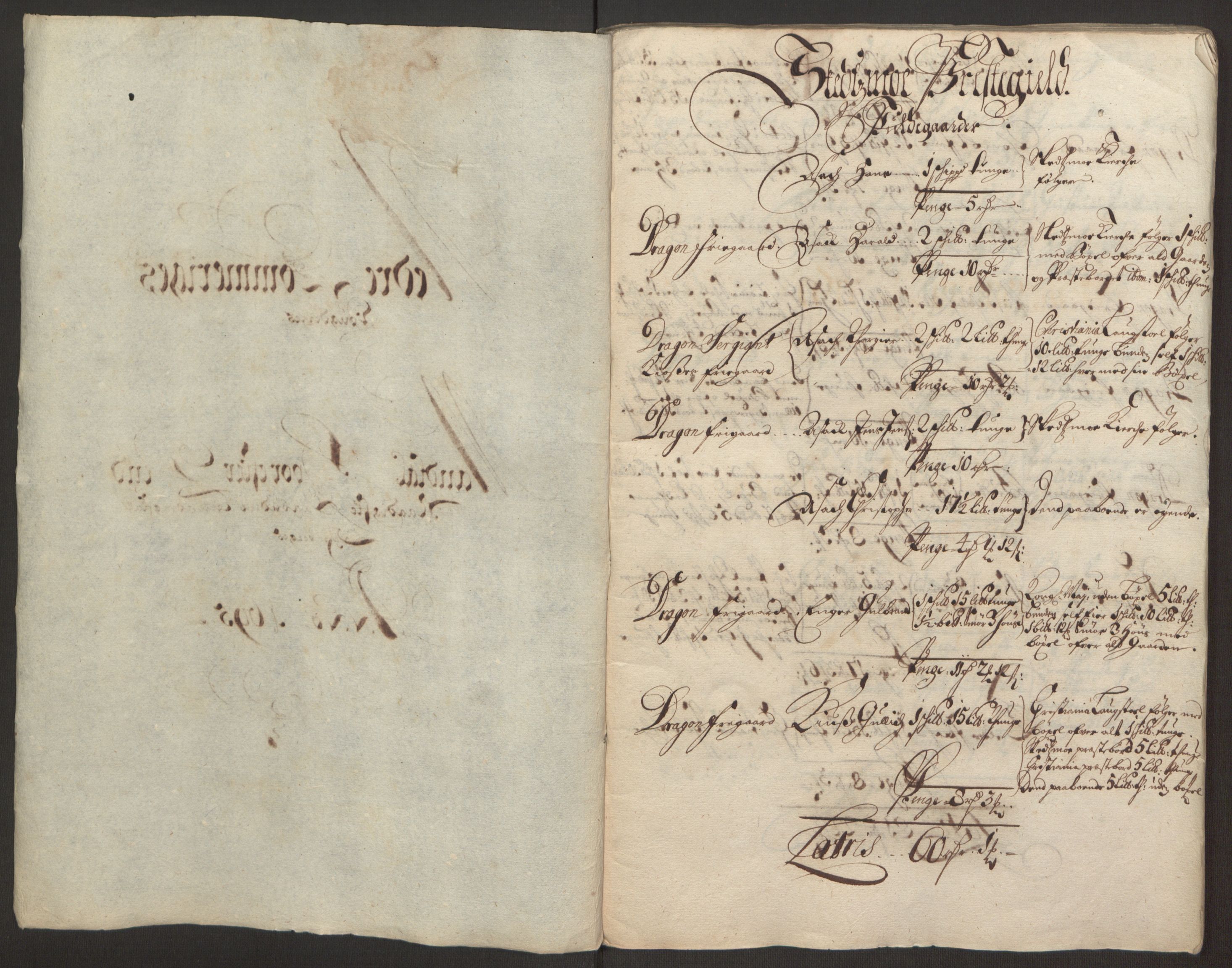 Rentekammeret inntil 1814, Reviderte regnskaper, Fogderegnskap, RA/EA-4092/R11/L0579: Fogderegnskap Nedre Romerike, 1694-1695, p. 284