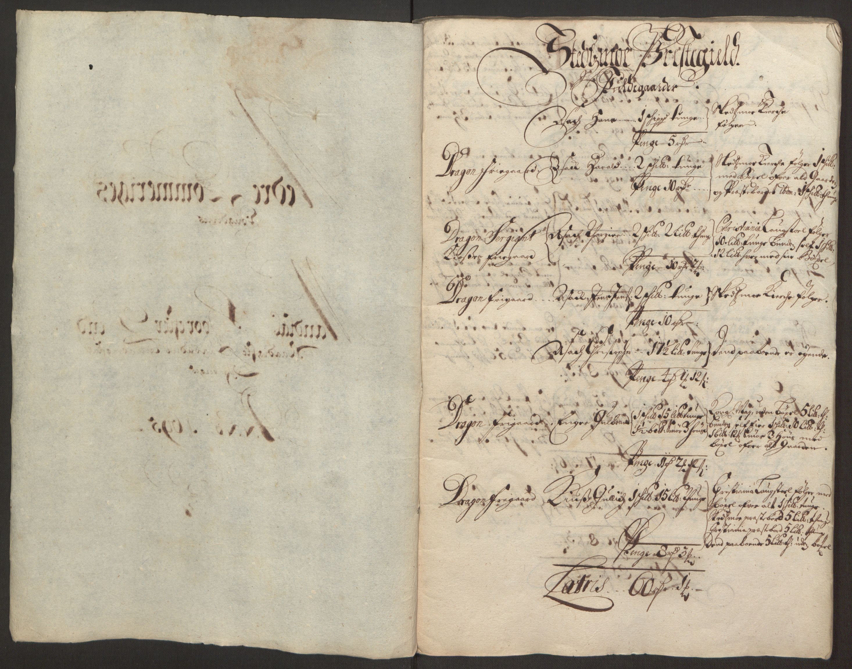 Rentekammeret inntil 1814, Reviderte regnskaper, Fogderegnskap, AV/RA-EA-4092/R11/L0579: Fogderegnskap Nedre Romerike, 1694-1695, p. 284