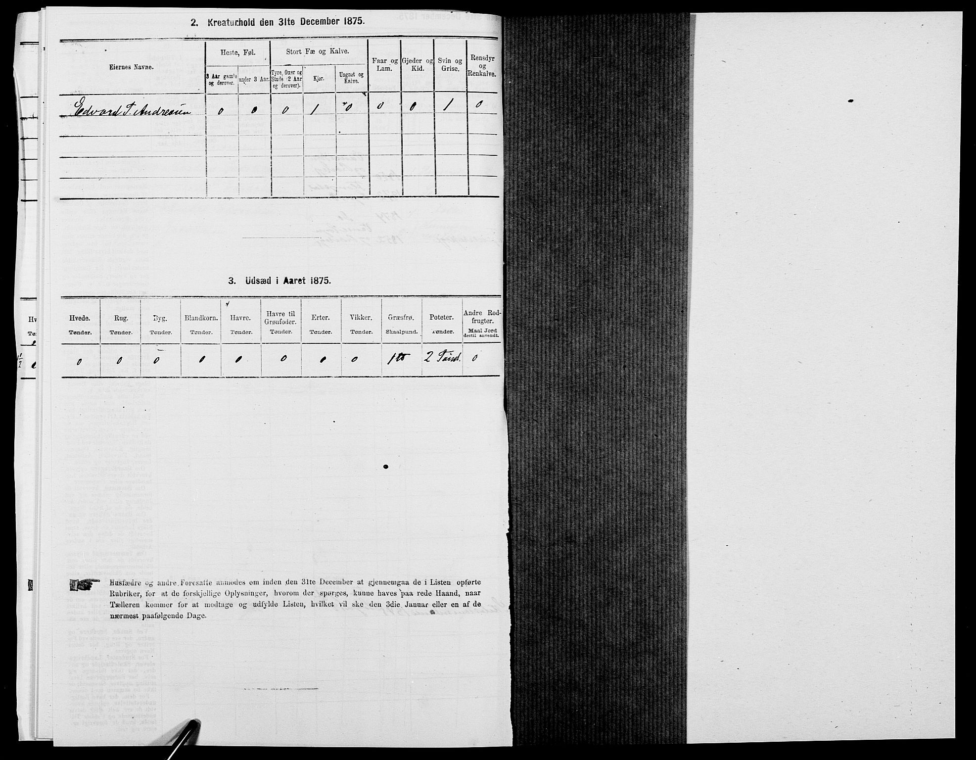 SAK, 1875 census for 0915P Dypvåg, 1875, p. 1510