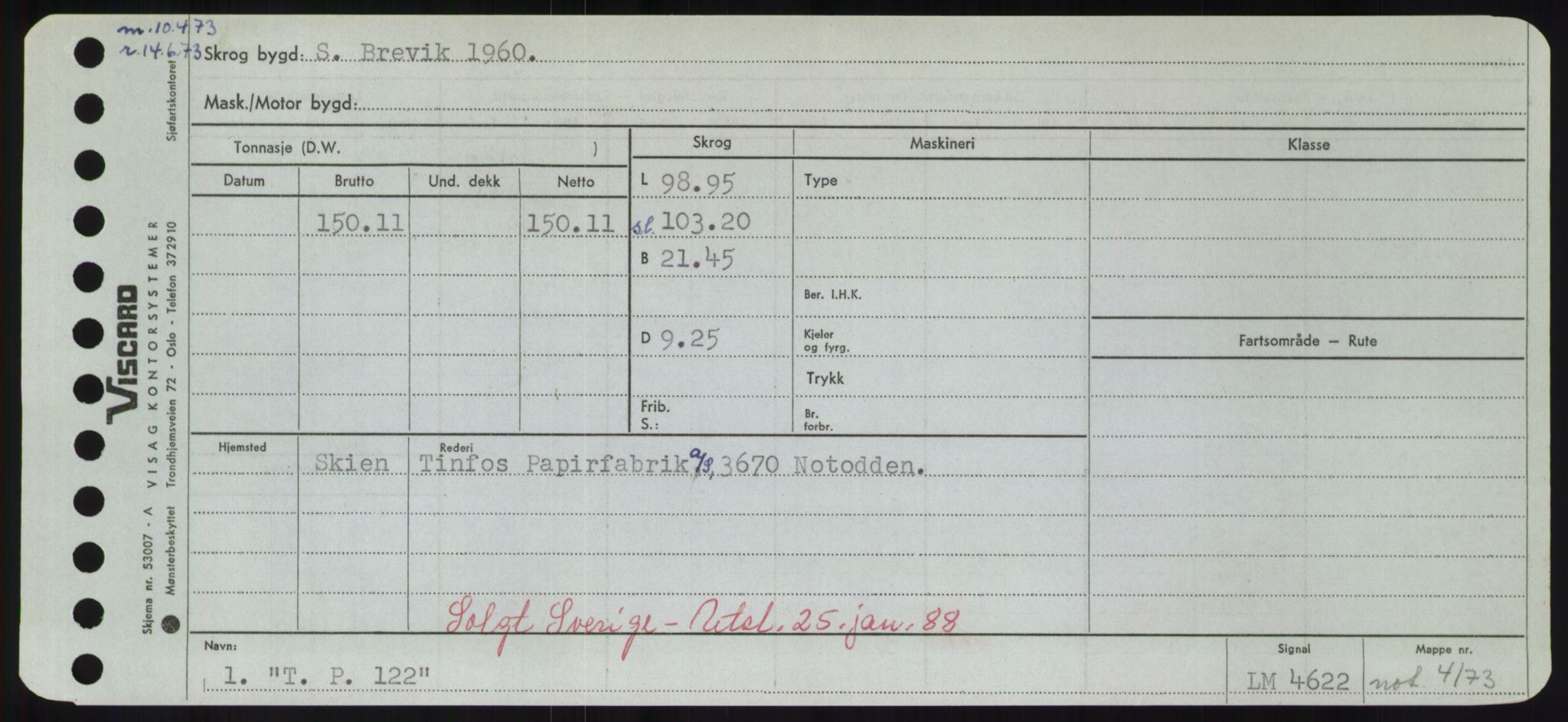 Sjøfartsdirektoratet med forløpere, Skipsmålingen, AV/RA-S-1627/H/Hd/L0038: Fartøy, T-Th, p. 23