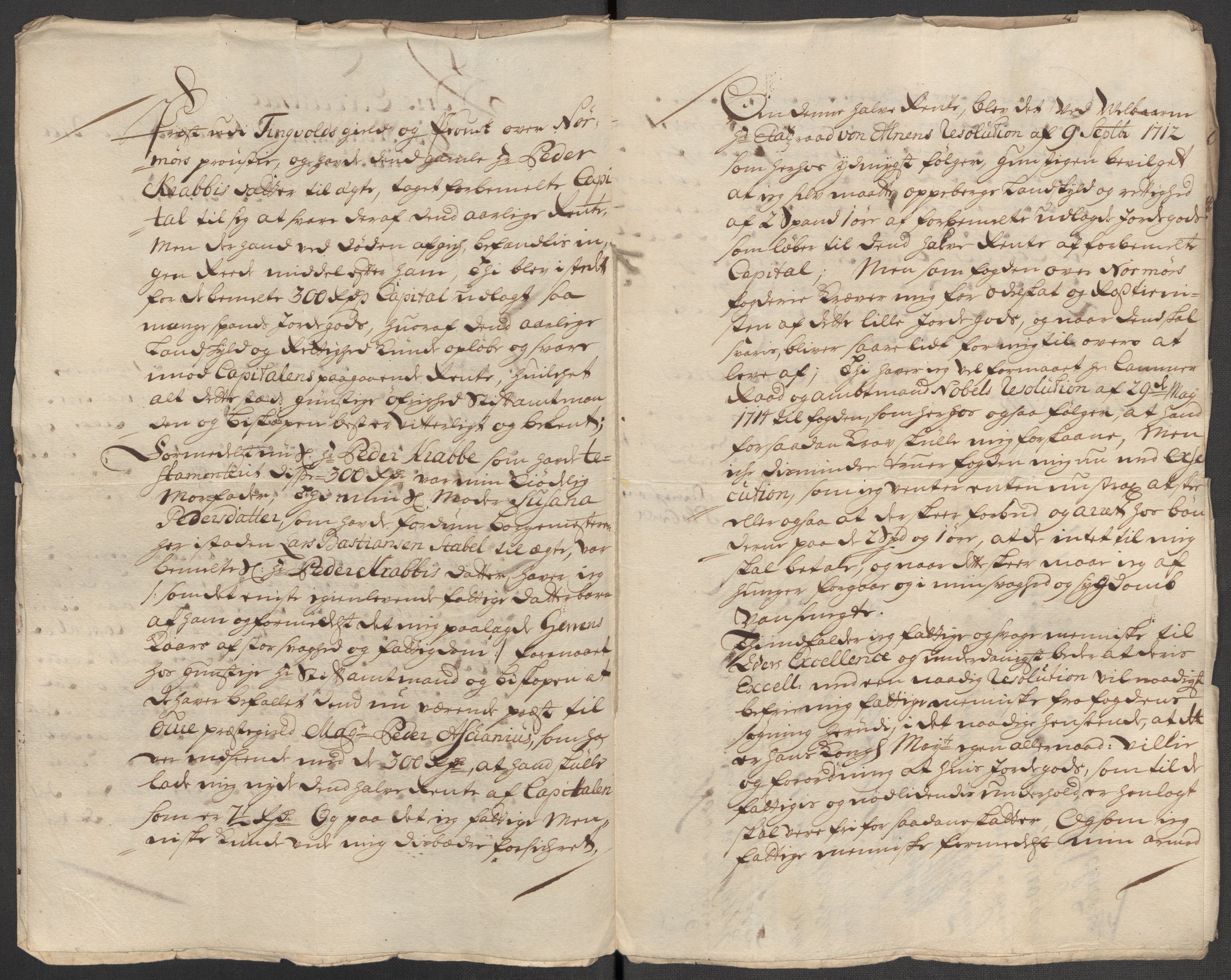 Rentekammeret inntil 1814, Reviderte regnskaper, Fogderegnskap, AV/RA-EA-4092/R56/L3748: Fogderegnskap Nordmøre, 1714-1715, p. 533