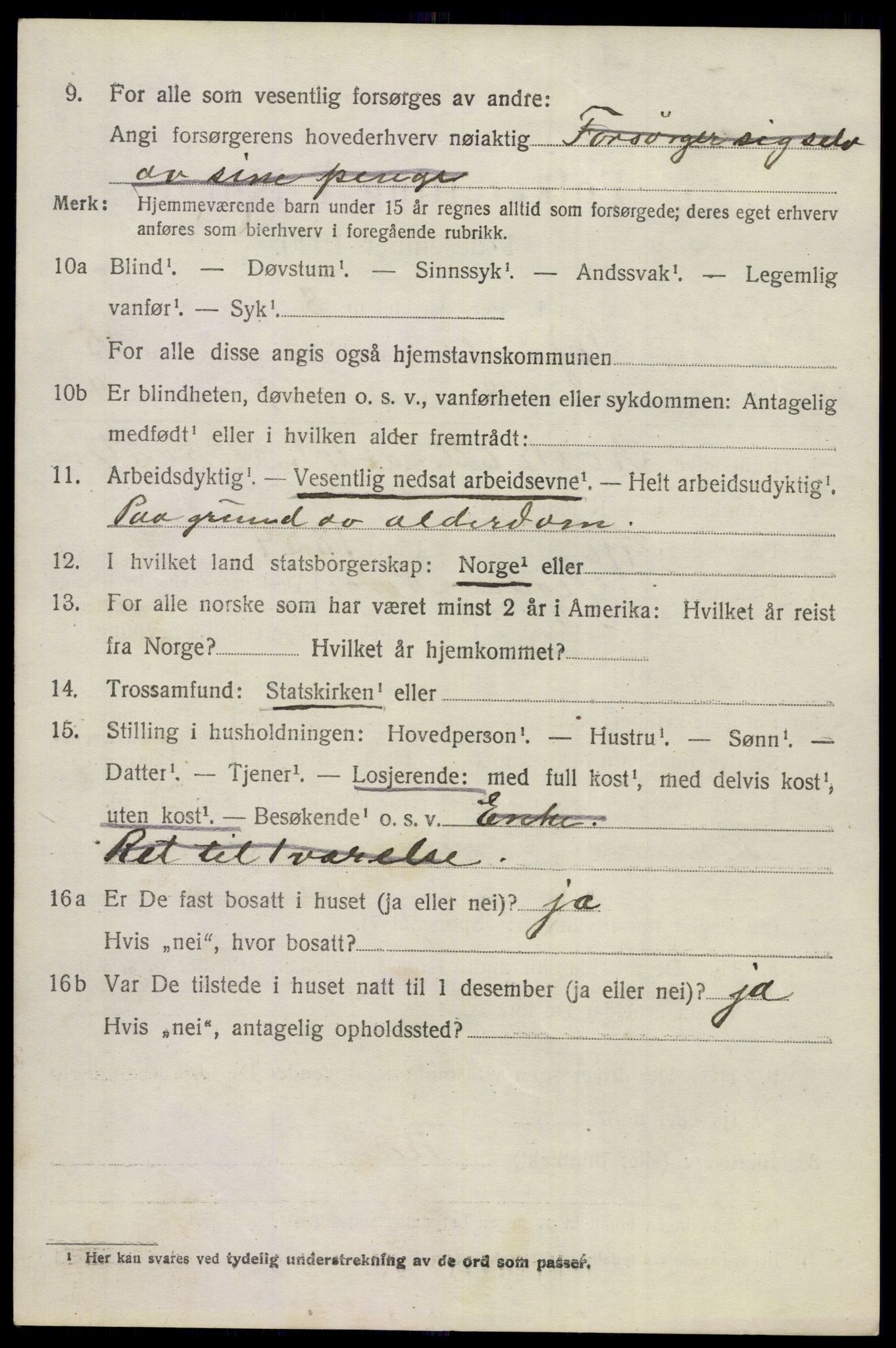 SAKO, 1920 census for Sigdal, 1920, p. 9173