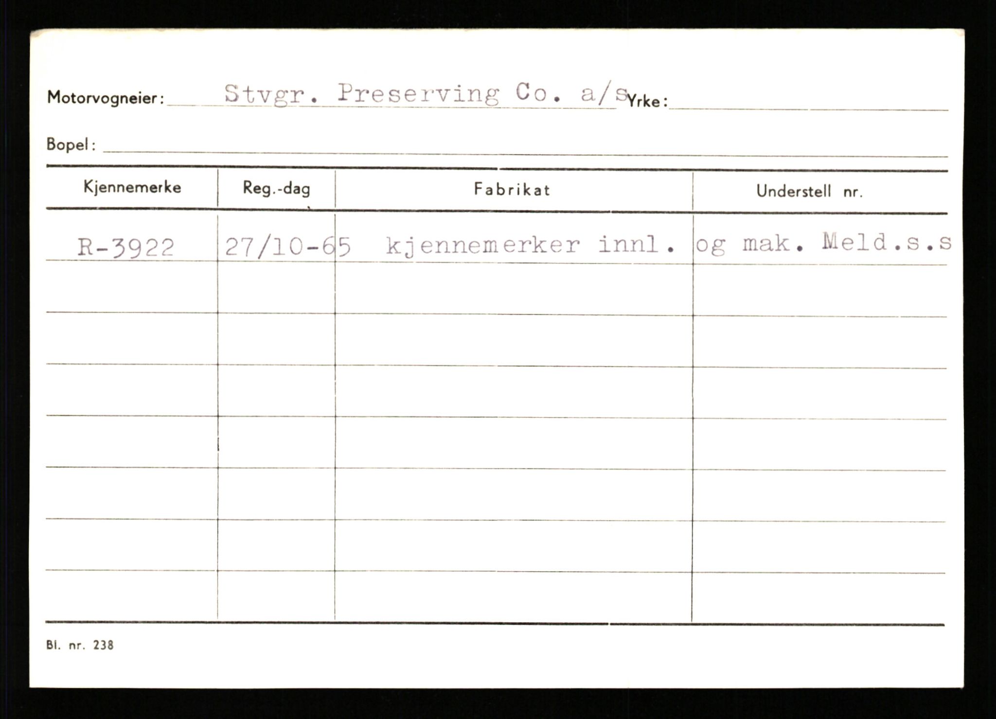 Stavanger trafikkstasjon, AV/SAST-A-101942/0/G/L0001: Registreringsnummer: 0 - 5782, 1930-1971, p. 2441