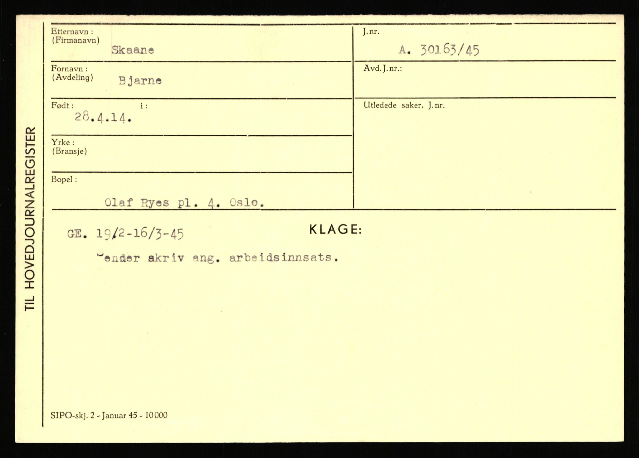 Statspolitiet - Hovedkontoret / Osloavdelingen, AV/RA-S-1329/C/Ca/L0014: Seterlien - Svartås, 1943-1945, p. 578