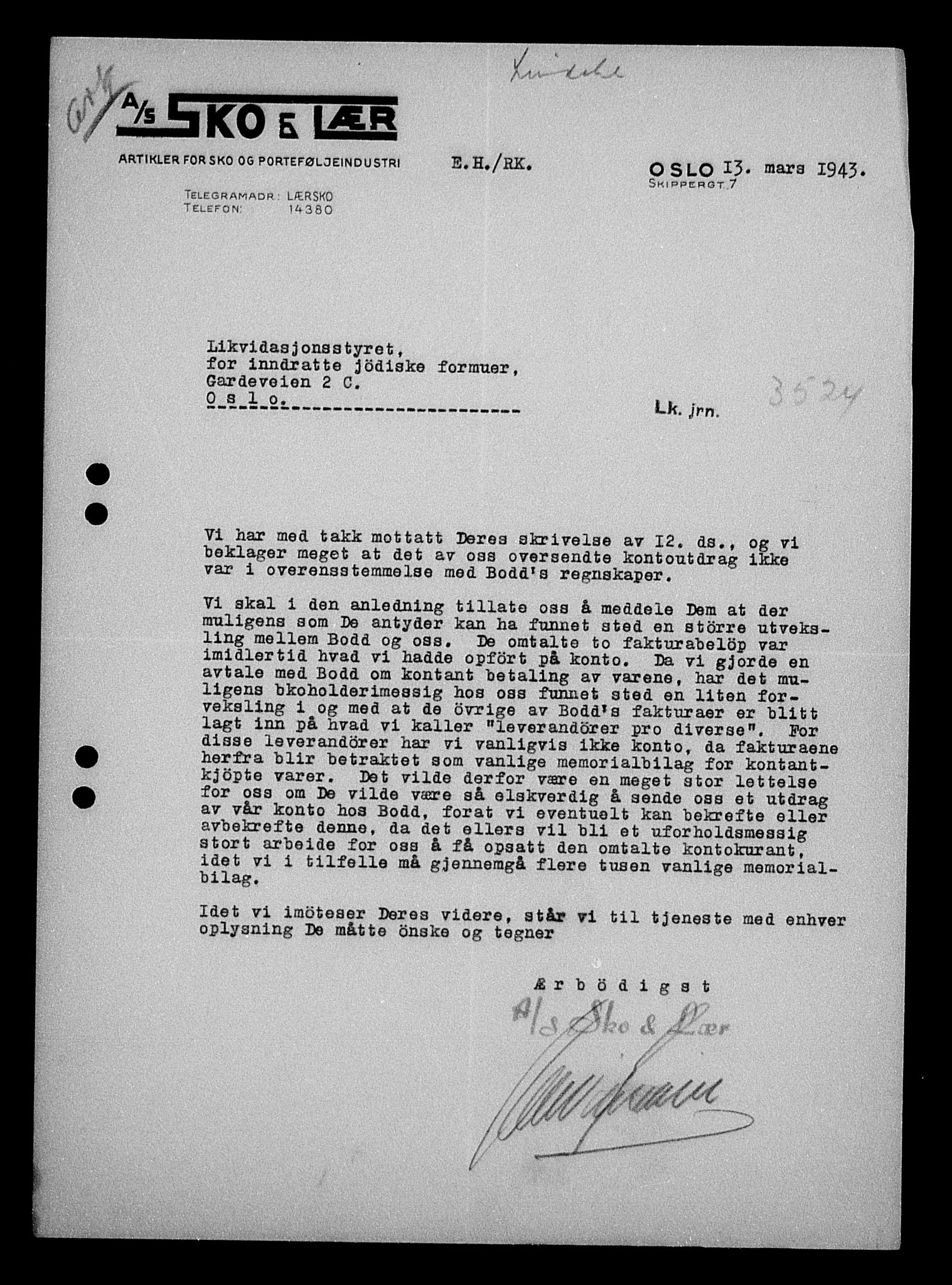 Justisdepartementet, Tilbakeføringskontoret for inndratte formuer, AV/RA-S-1564/H/Hc/Hcc/L0927: --, 1945-1947, p. 166