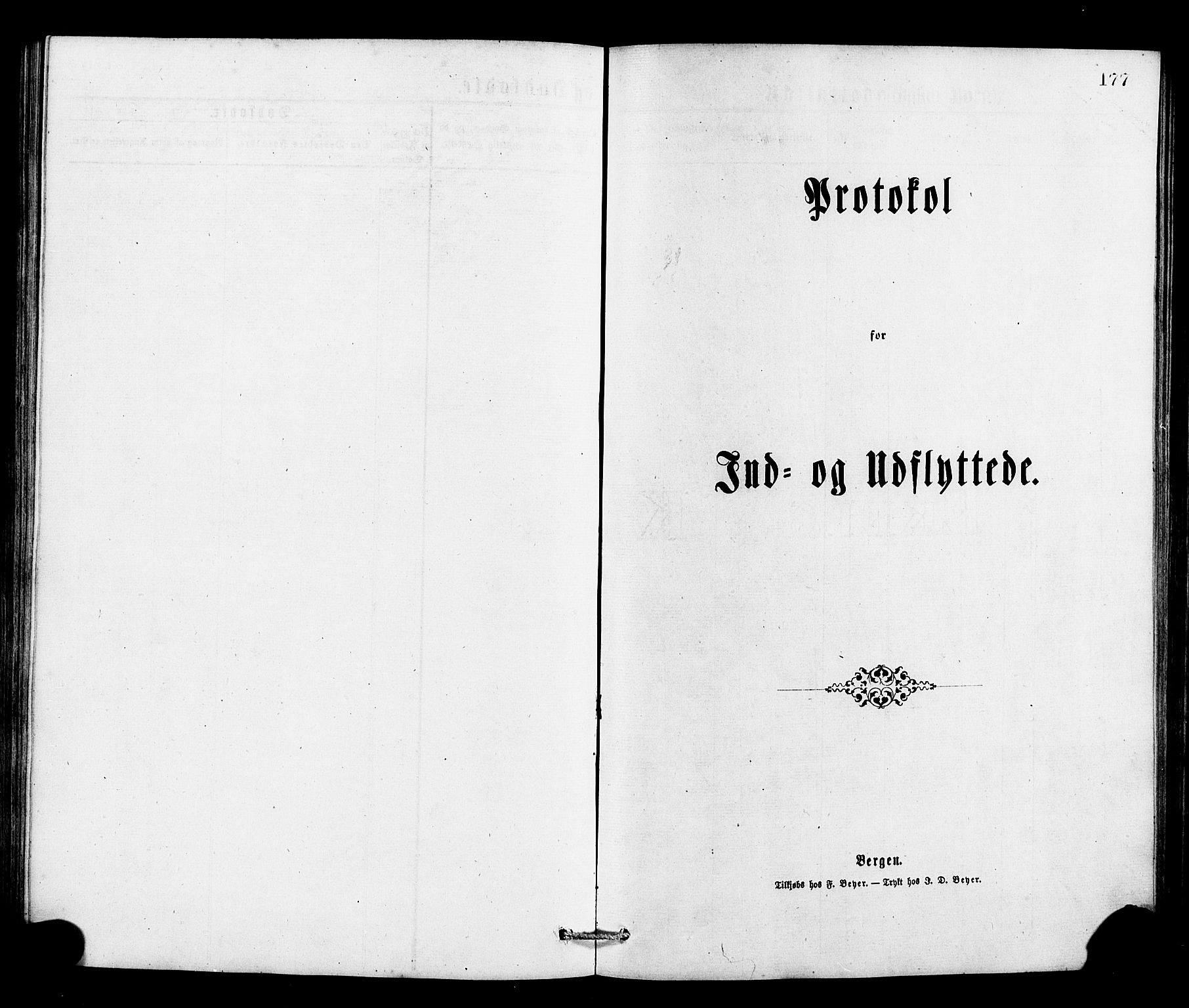 Røldal sokneprestembete, SAB/A-100247: Parish register (official) no. A 4, 1870-1886, p. 177