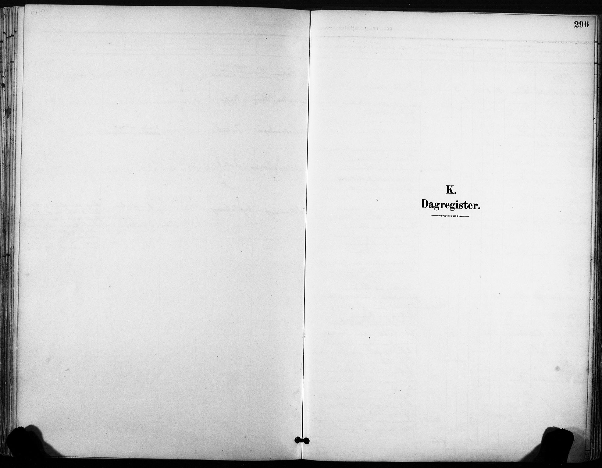 Ministerialprotokoller, klokkerbøker og fødselsregistre - Sør-Trøndelag, SAT/A-1456/630/L0497: Parish register (official) no. 630A10, 1896-1910, p. 296