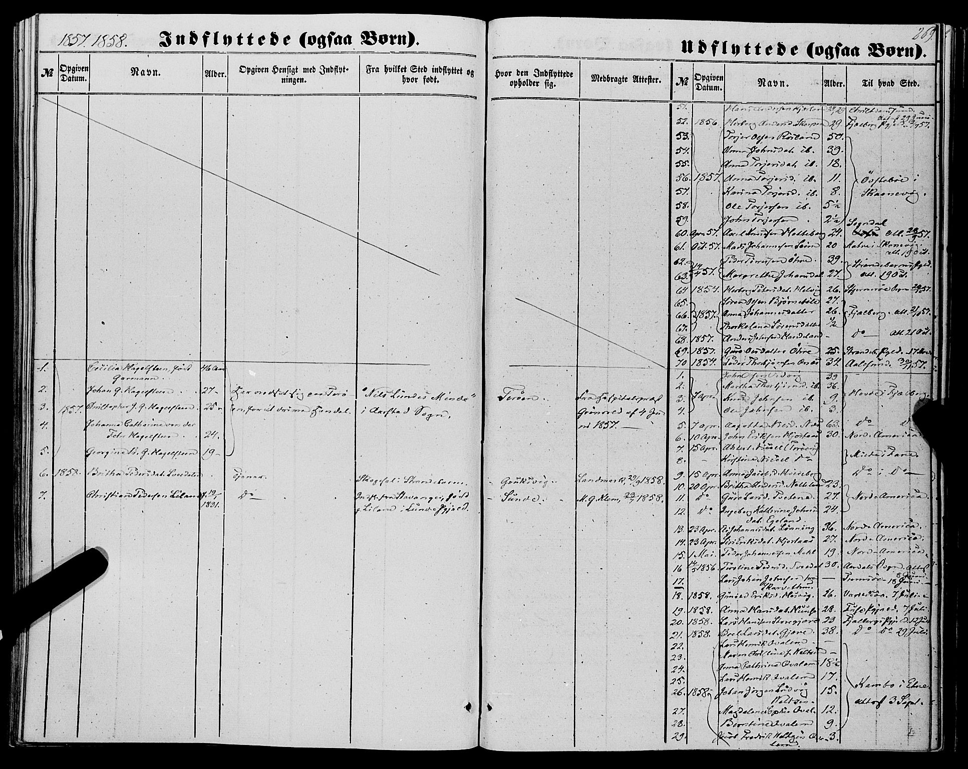 Kvinnherad sokneprestembete, SAB/A-76401/H/Haa: Parish register (official) no. A 8, 1854-1872, p. 269