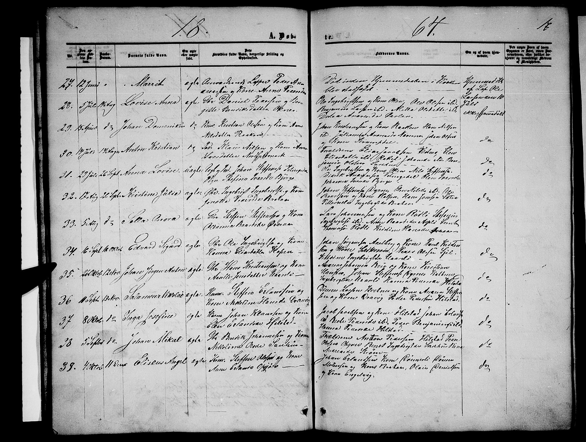 Ministerialprotokoller, klokkerbøker og fødselsregistre - Nordland, SAT/A-1459/814/L0229: Parish register (copy) no. 814C02, 1859-1883, p. 17