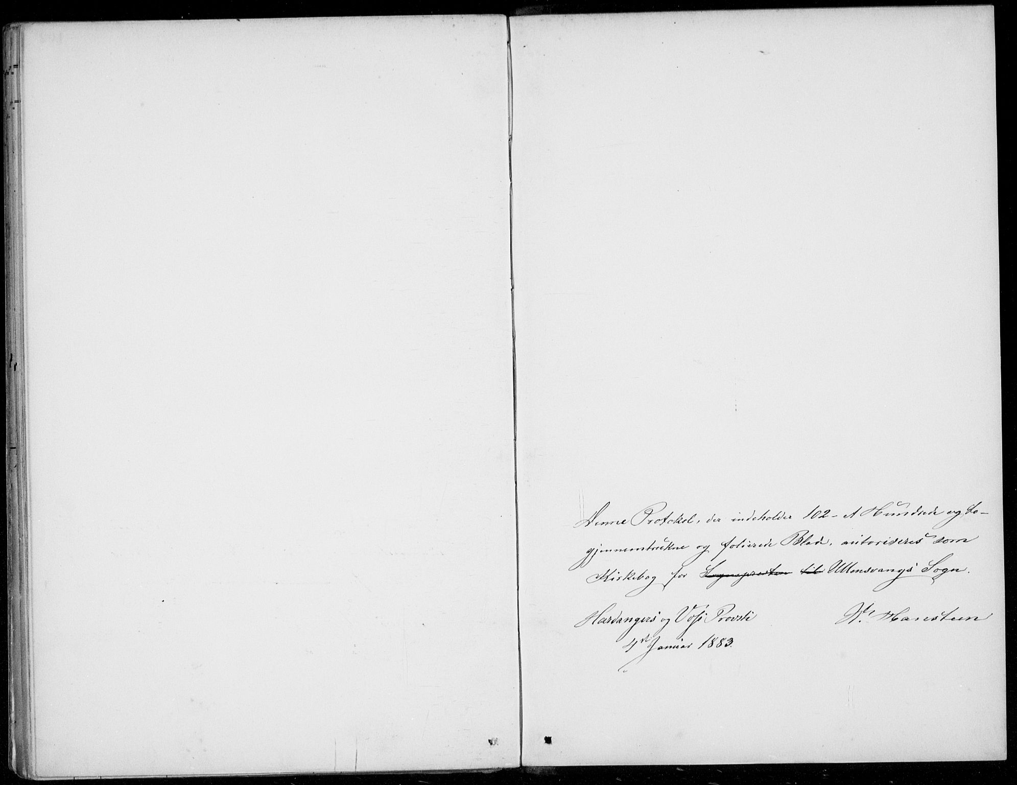 Ullensvang sokneprestembete, AV/SAB-A-78701/H/Haa: Parish register (official) no. B  3, 1882-1911