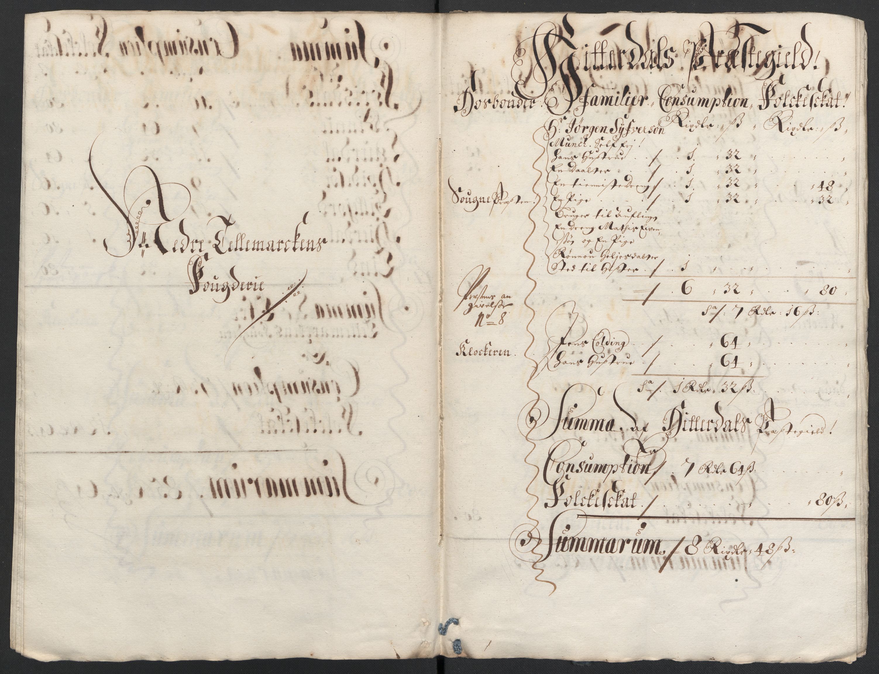Rentekammeret inntil 1814, Reviderte regnskaper, Fogderegnskap, AV/RA-EA-4092/R36/L2097: Fogderegnskap Øvre og Nedre Telemark og Bamble, 1697, p. 12