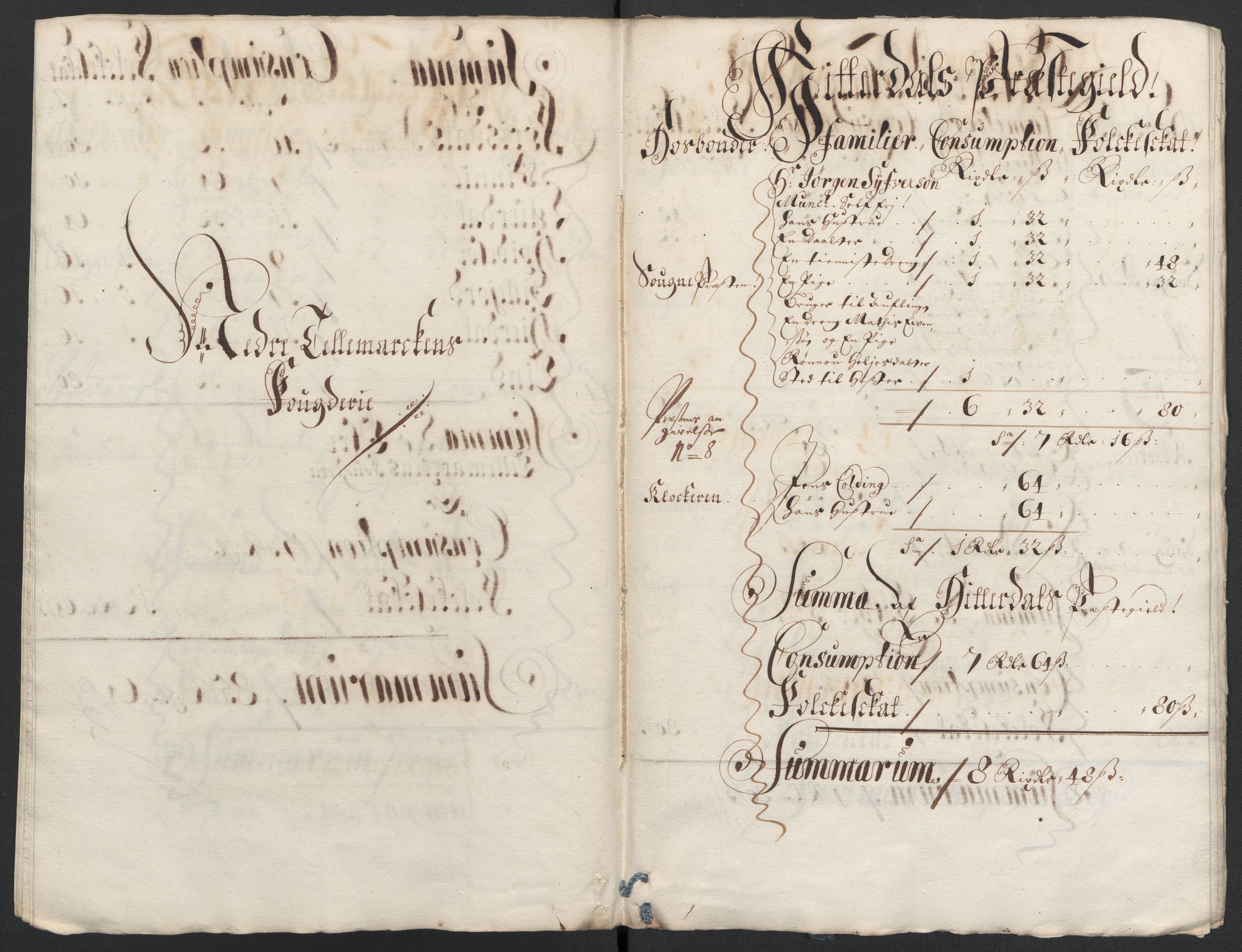 Rentekammeret inntil 1814, Reviderte regnskaper, Fogderegnskap, RA/EA-4092/R36/L2097: Fogderegnskap Øvre og Nedre Telemark og Bamble, 1697, p. 12