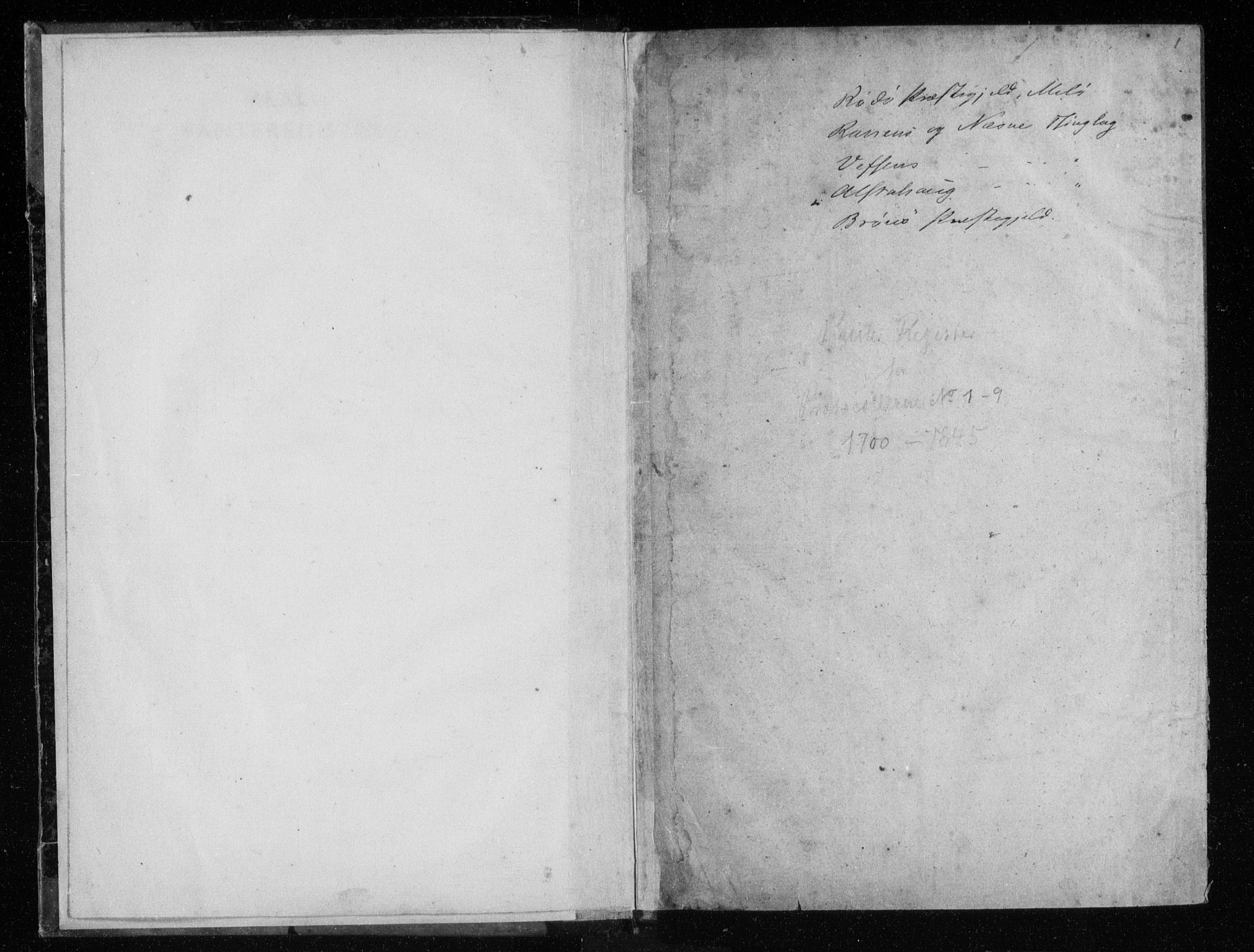 Helgeland sorenskriveri, SAT/A-0004/2/2A/L0004: Mortgage register no. 4, 1792-1845, p. 1