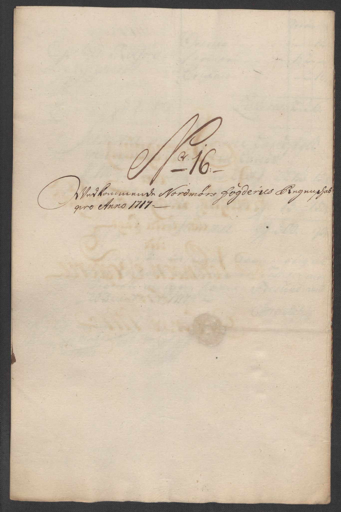 Rentekammeret inntil 1814, Reviderte regnskaper, Fogderegnskap, RA/EA-4092/R56/L3750: Fogderegnskap Nordmøre, 1717, p. 169