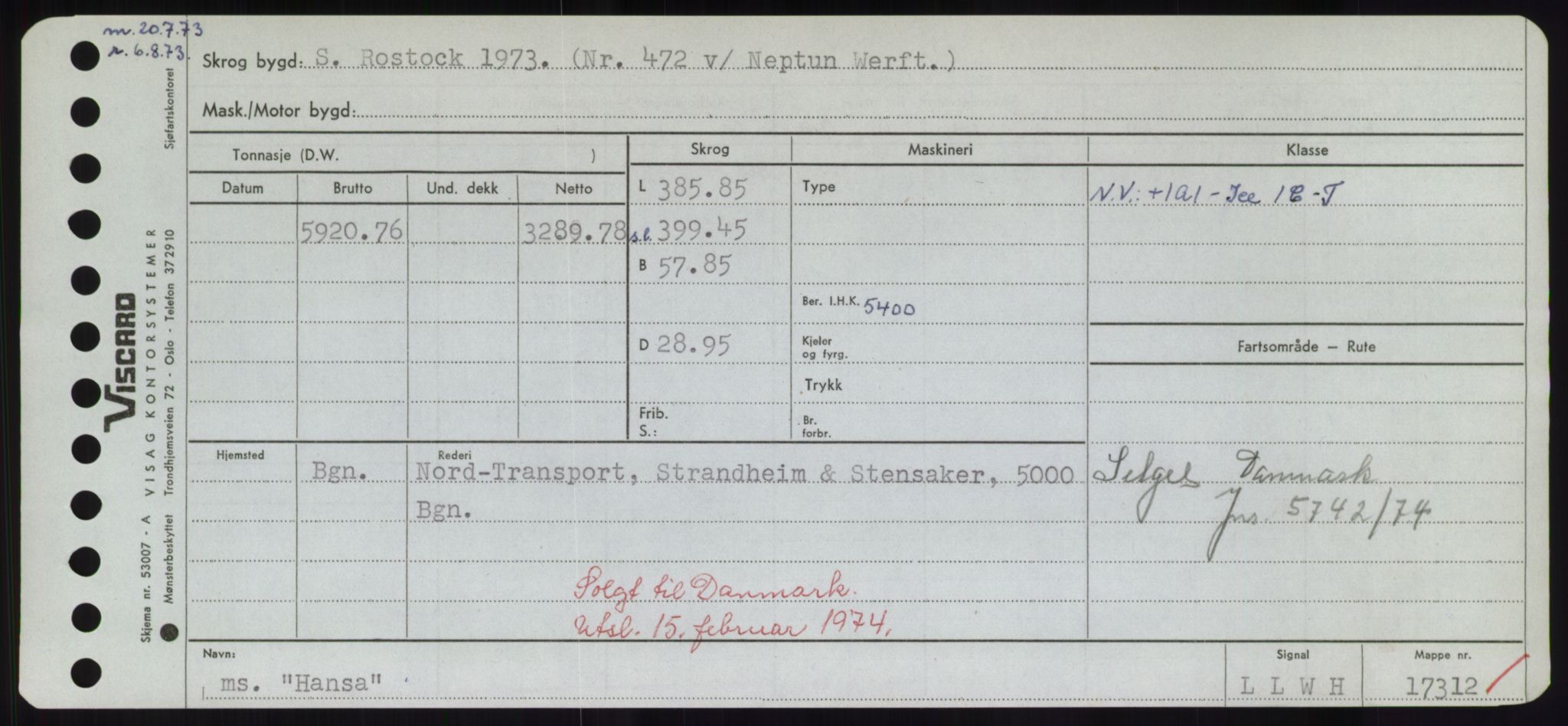 Sjøfartsdirektoratet med forløpere, Skipsmålingen, AV/RA-S-1627/H/Hd/L0014: Fartøy, H-Havl, p. 223