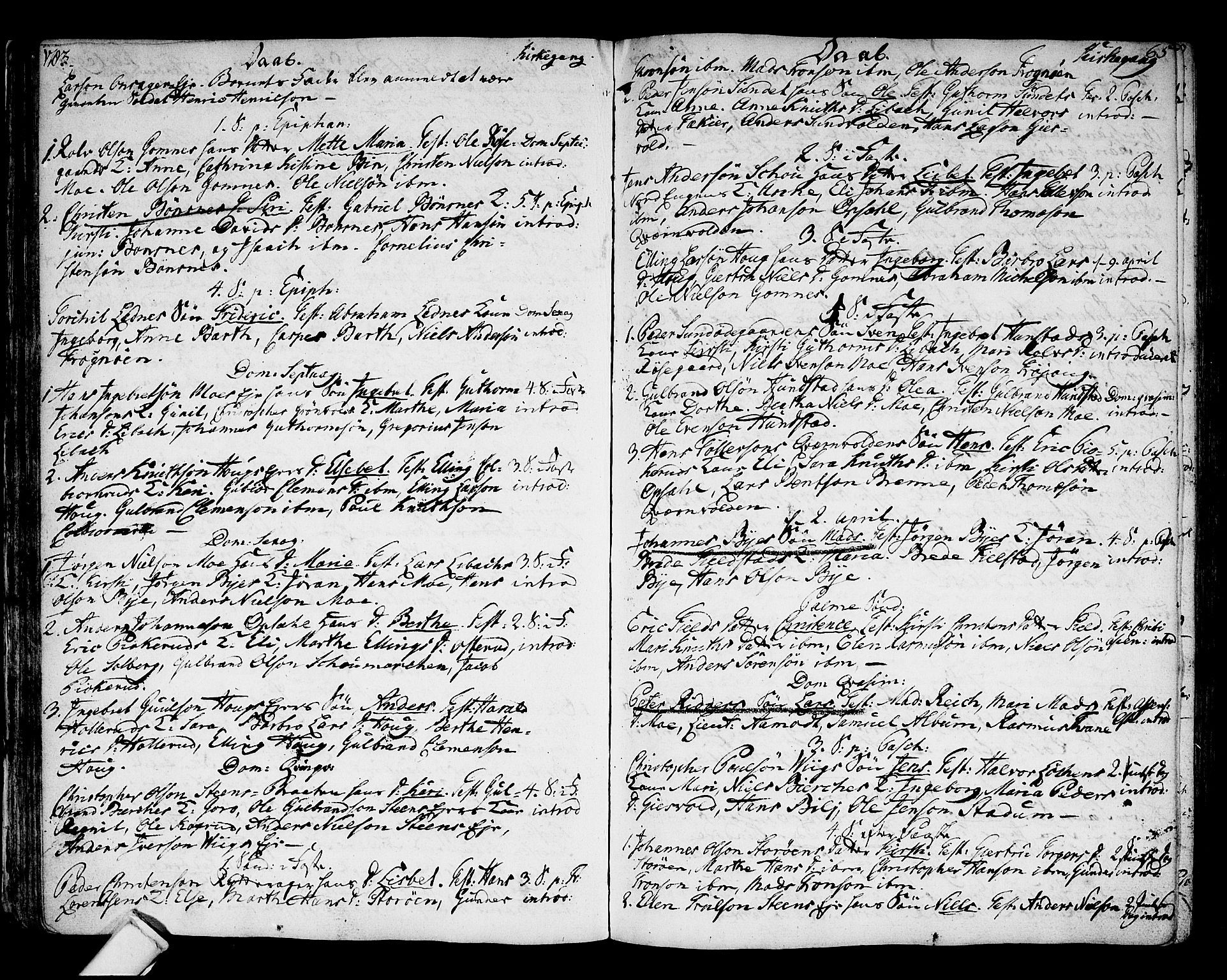 Hole kirkebøker, SAKO/A-228/F/Fa/L0002: Parish register (official) no. I 2, 1766-1814, p. 65