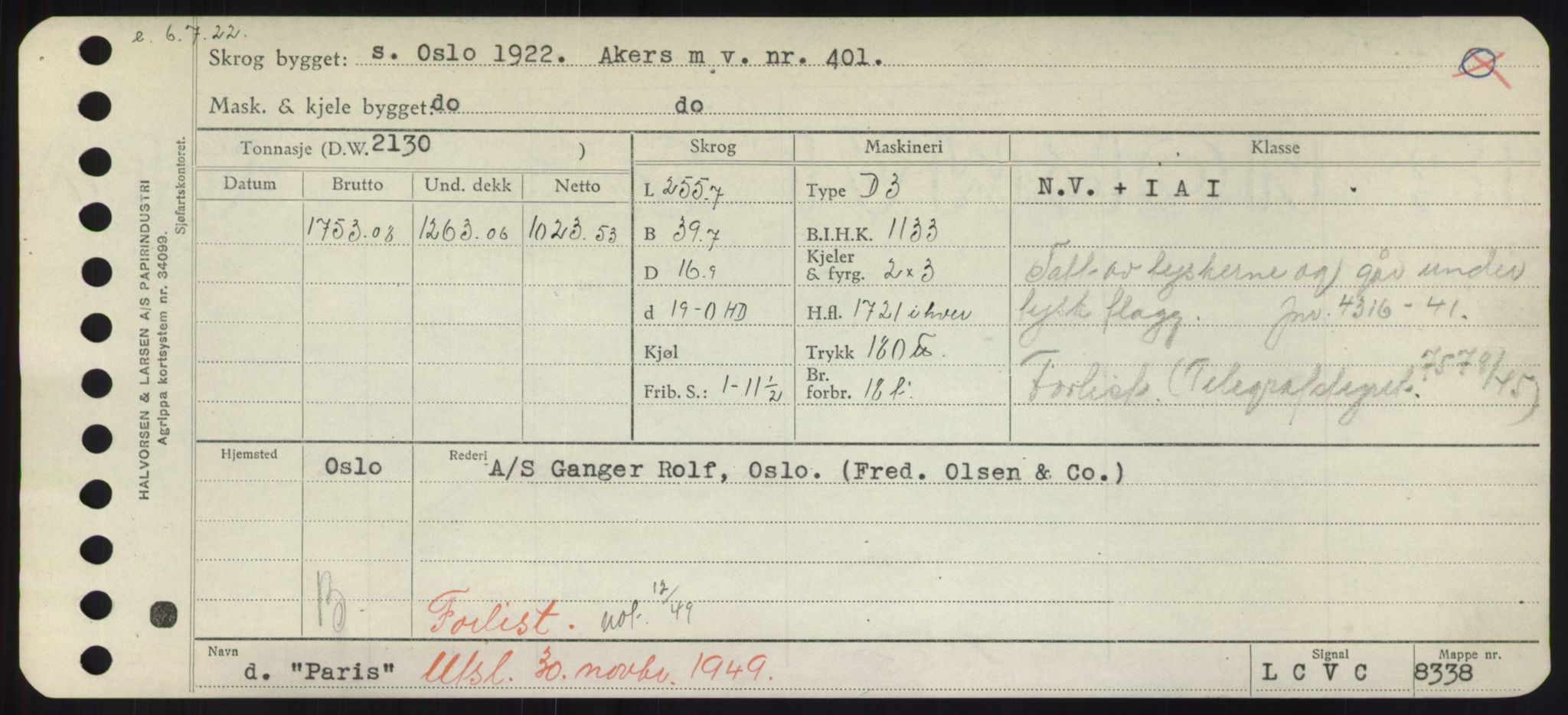 Sjøfartsdirektoratet med forløpere, Skipsmålingen, AV/RA-S-1627/H/Hd/L0029: Fartøy, P, p. 69