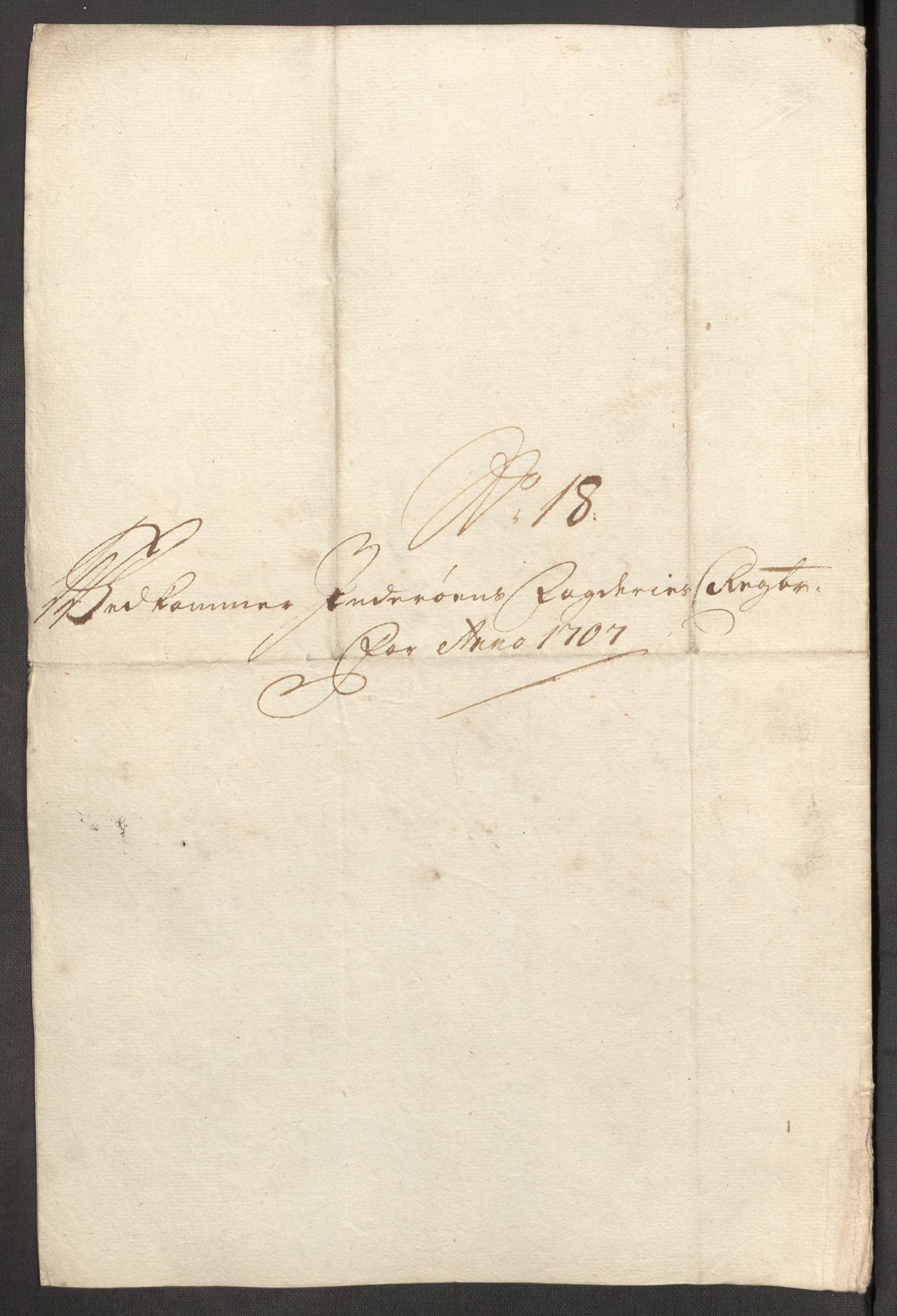 Rentekammeret inntil 1814, Reviderte regnskaper, Fogderegnskap, RA/EA-4092/R63/L4315: Fogderegnskap Inderøy, 1706-1707, p. 471