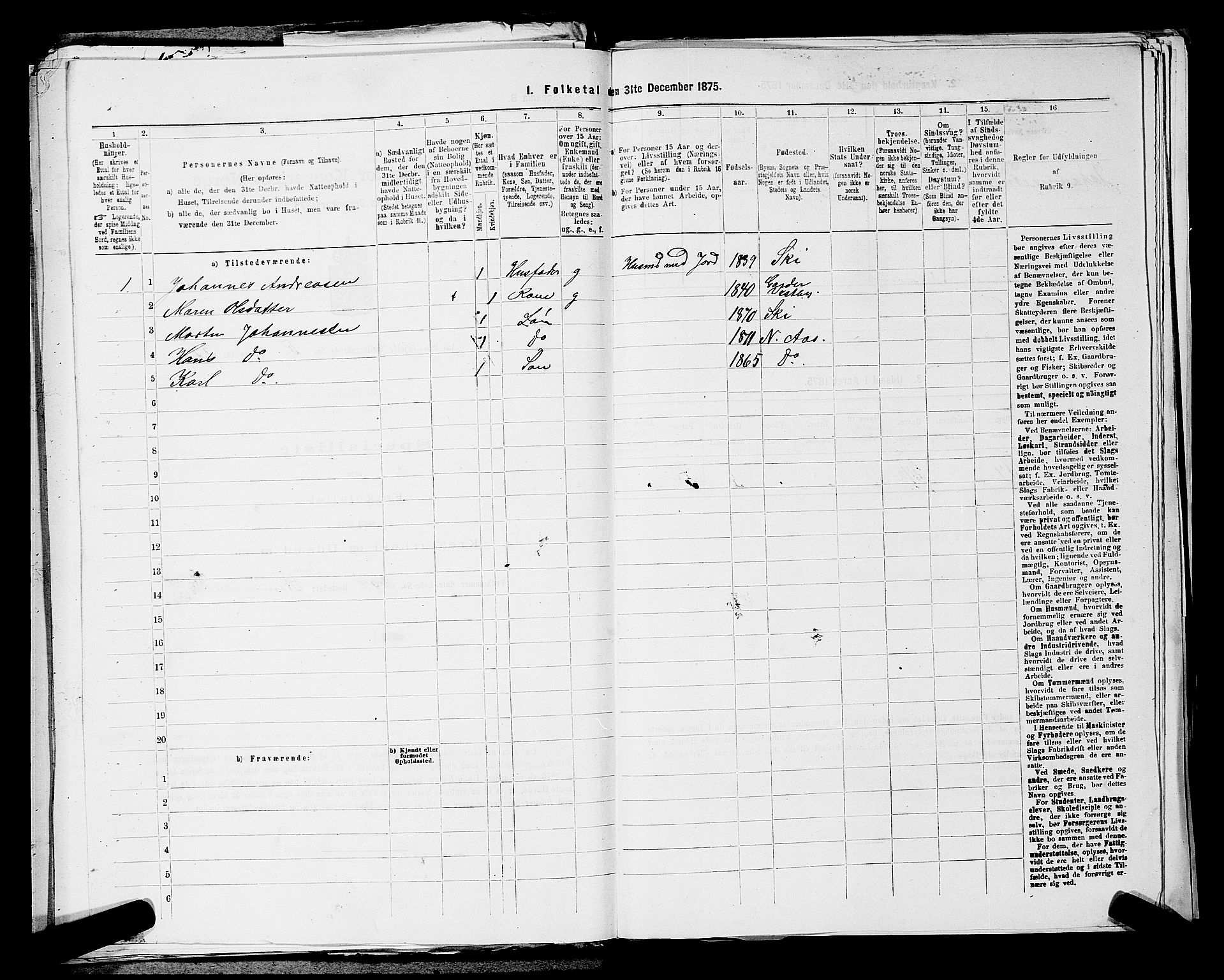 RA, 1875 census for 0214P Ås, 1875, p. 651