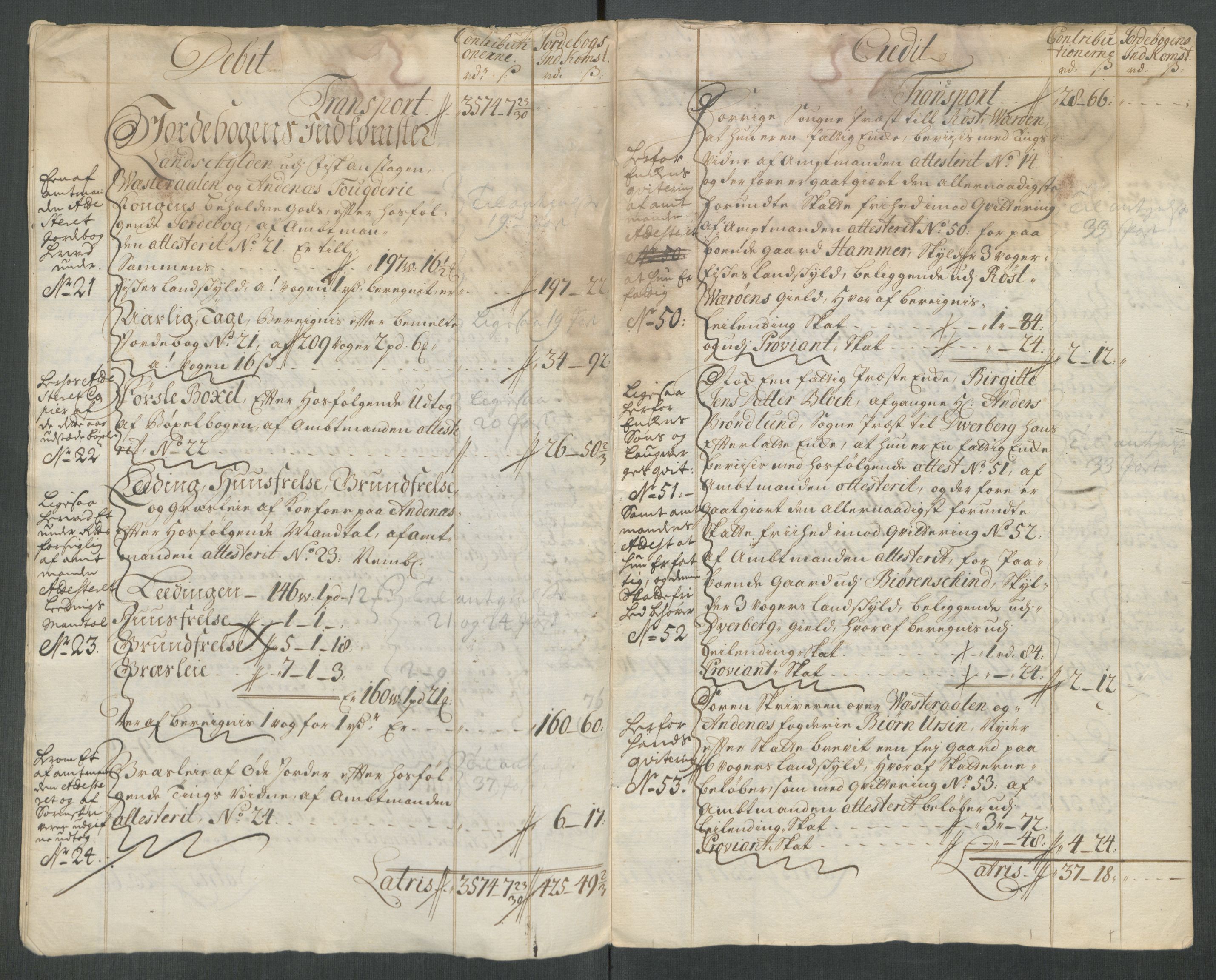 Rentekammeret inntil 1814, Reviderte regnskaper, Fogderegnskap, AV/RA-EA-4092/R67/L4682: Fogderegnskap Vesterålen, Andenes og Lofoten, 1716, p. 8