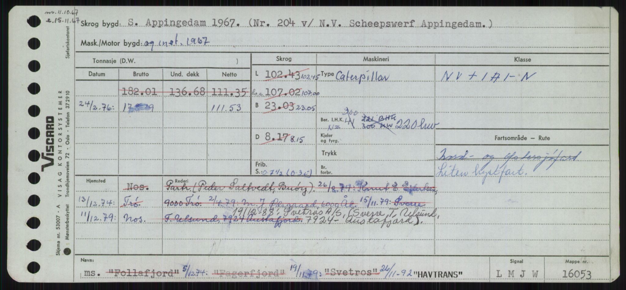 Sjøfartsdirektoratet med forløpere, Skipsmålingen, AV/RA-S-1627/H/Ha/L0002/0002: Fartøy, Eik-Hill / Fartøy, G-Hill, p. 715