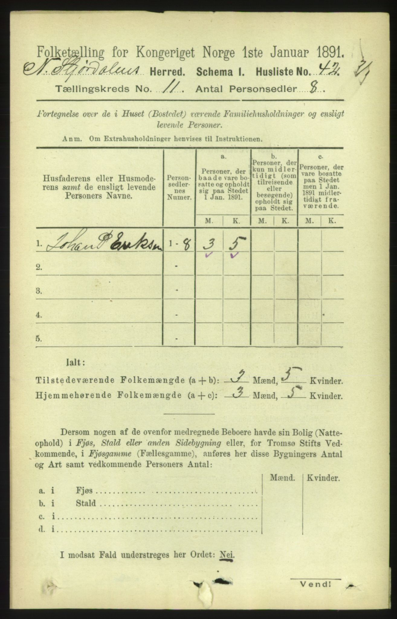 RA, 1891 census for 1714 Nedre Stjørdal, 1891, p. 5707