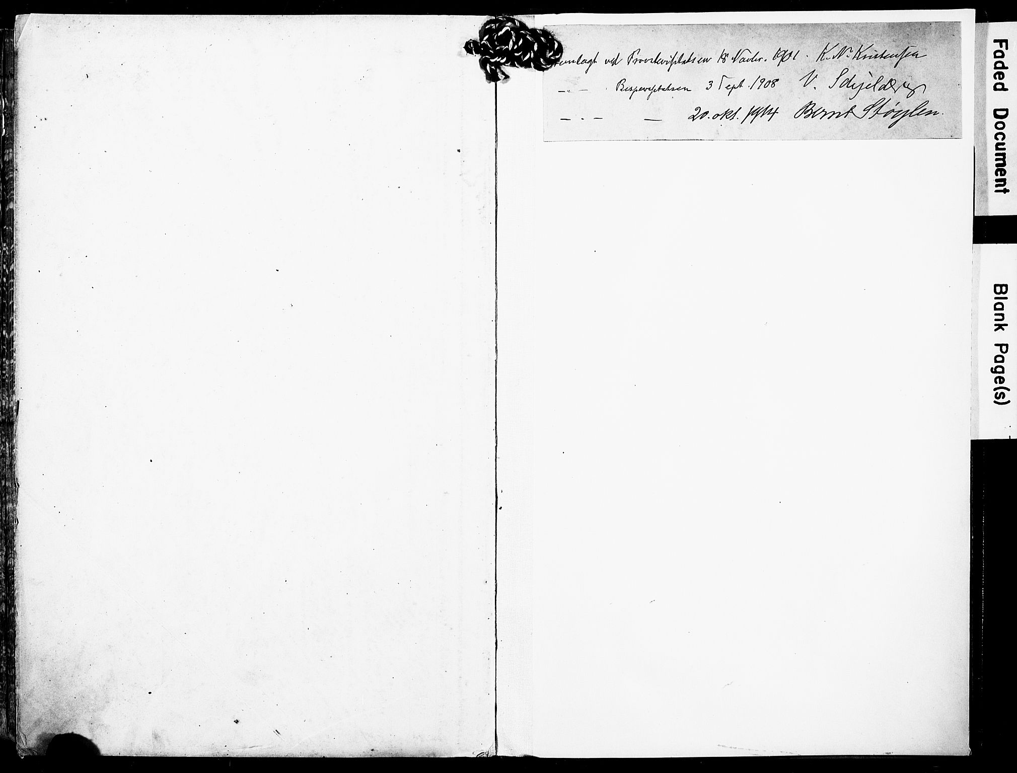 St. Johannes sokneprestkontor, SAST/A-101814/001/30/30BA/L0007: Parish register (official) no. A 7, 1900-1910