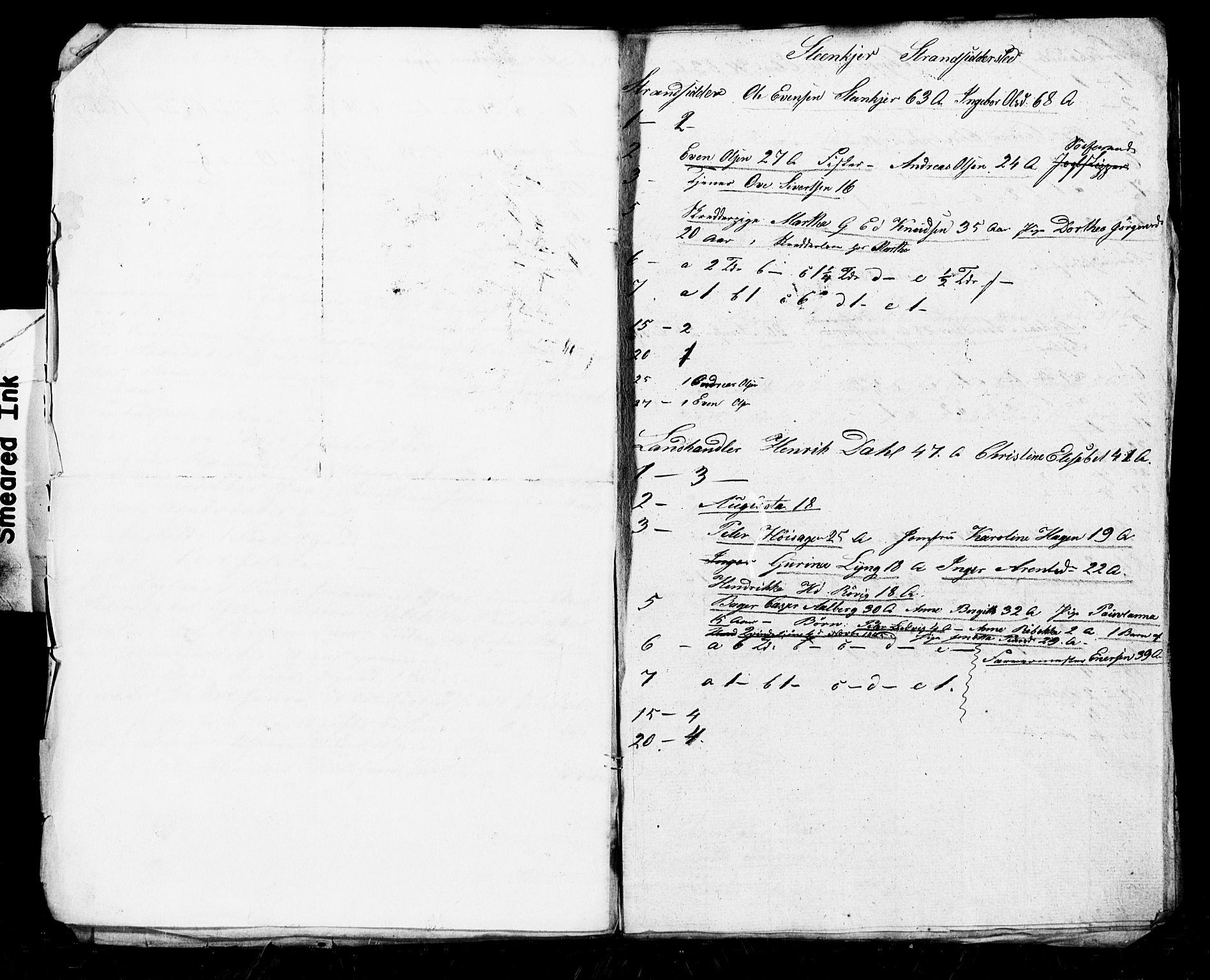 , Census 1845 for Stod, 1845, p. 11