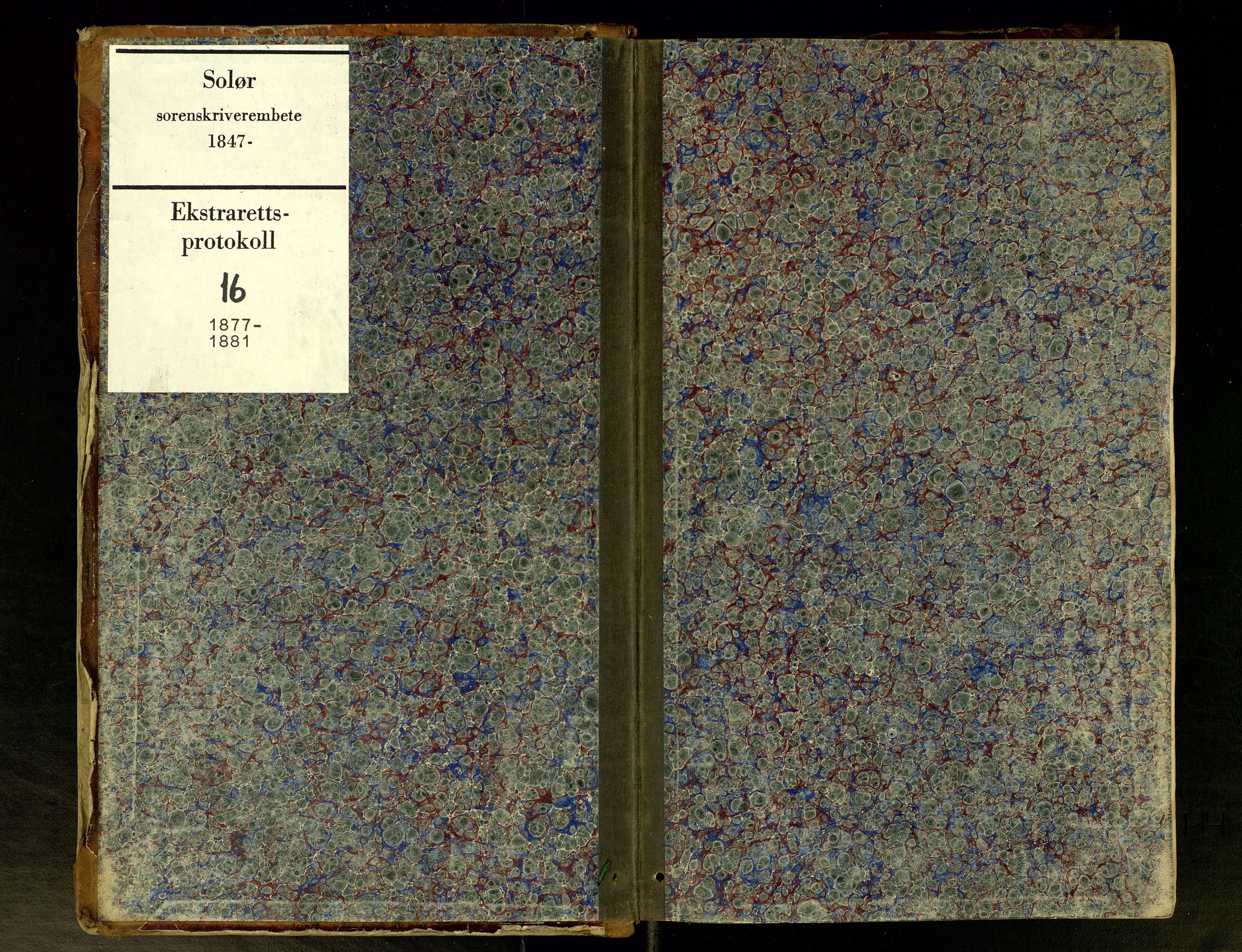 Solør tingrett, AV/SAH-TING-008/G/Gc/Gca/L0016: Ekstrarettsprotokoll, 1877-1881